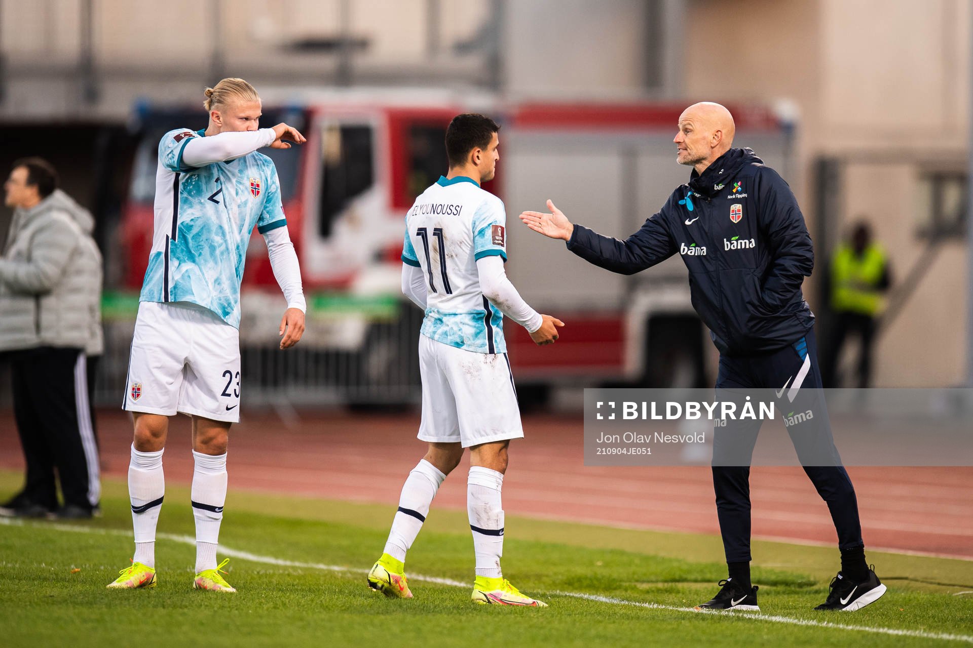 Morten Thorsby, Mohamed Elyounoussi and Ståle Solbakken,
