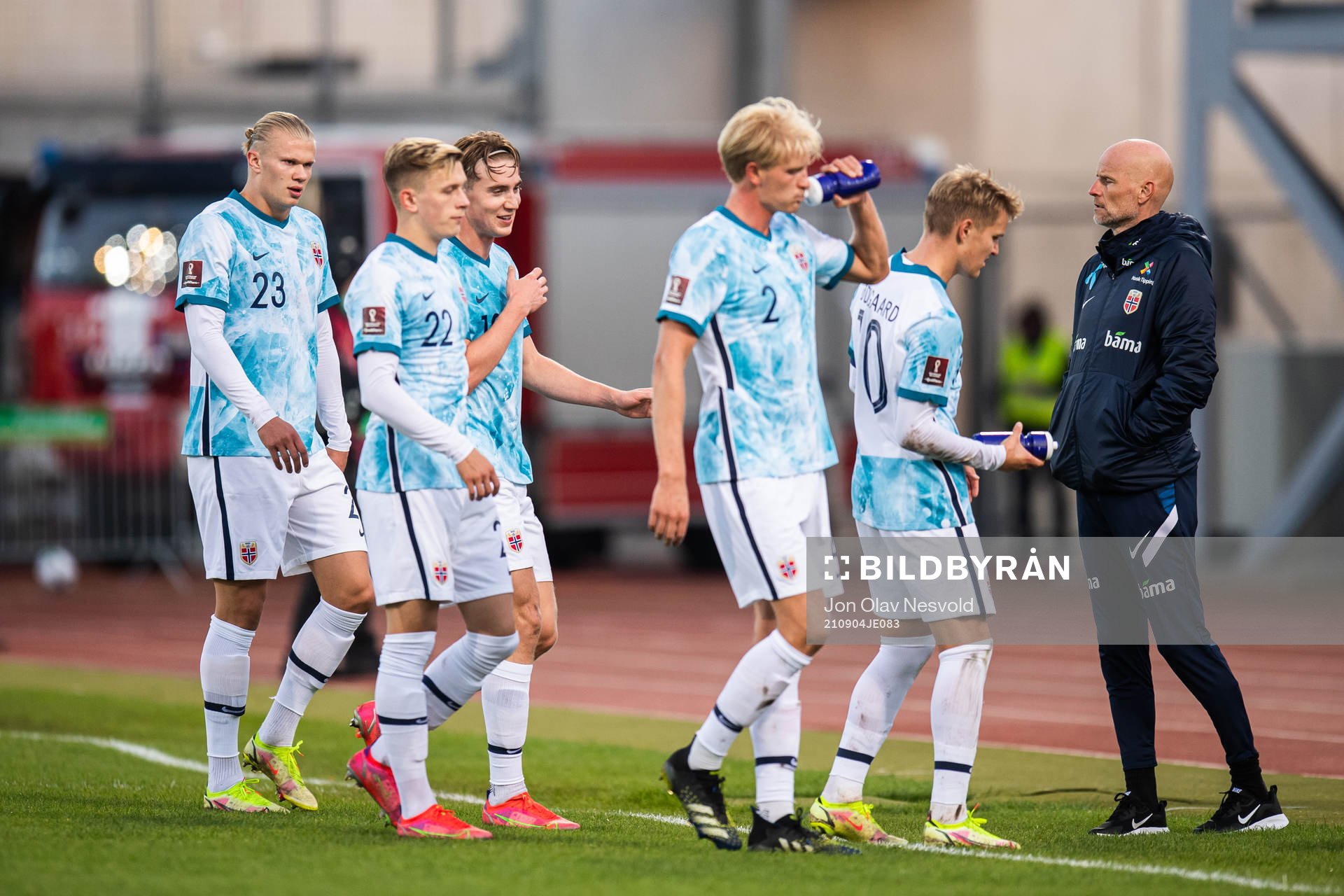 Erling Braut Haaland, Marcus Holmgren Pedersen, Morten