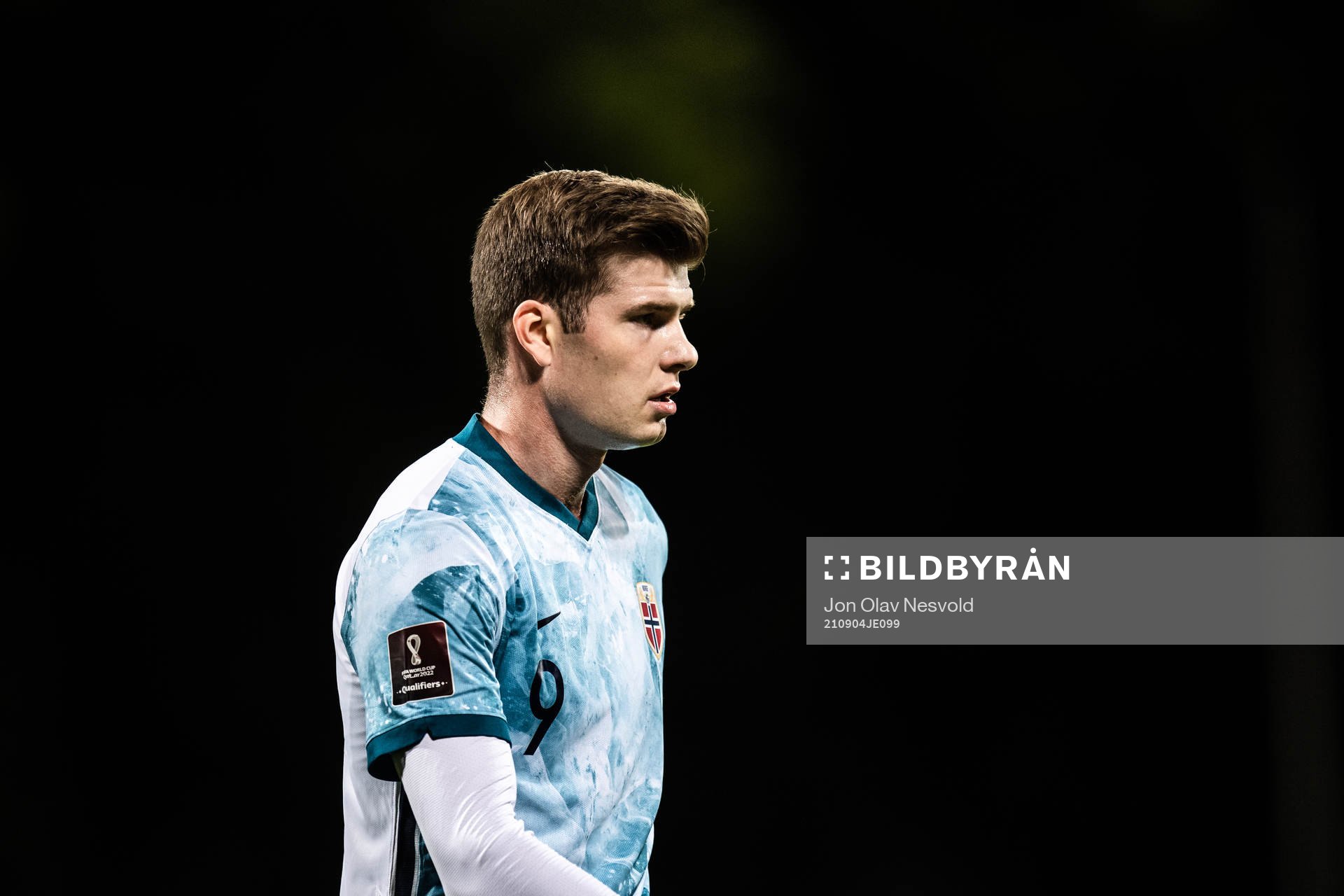 Alexander Sørloth of Norway