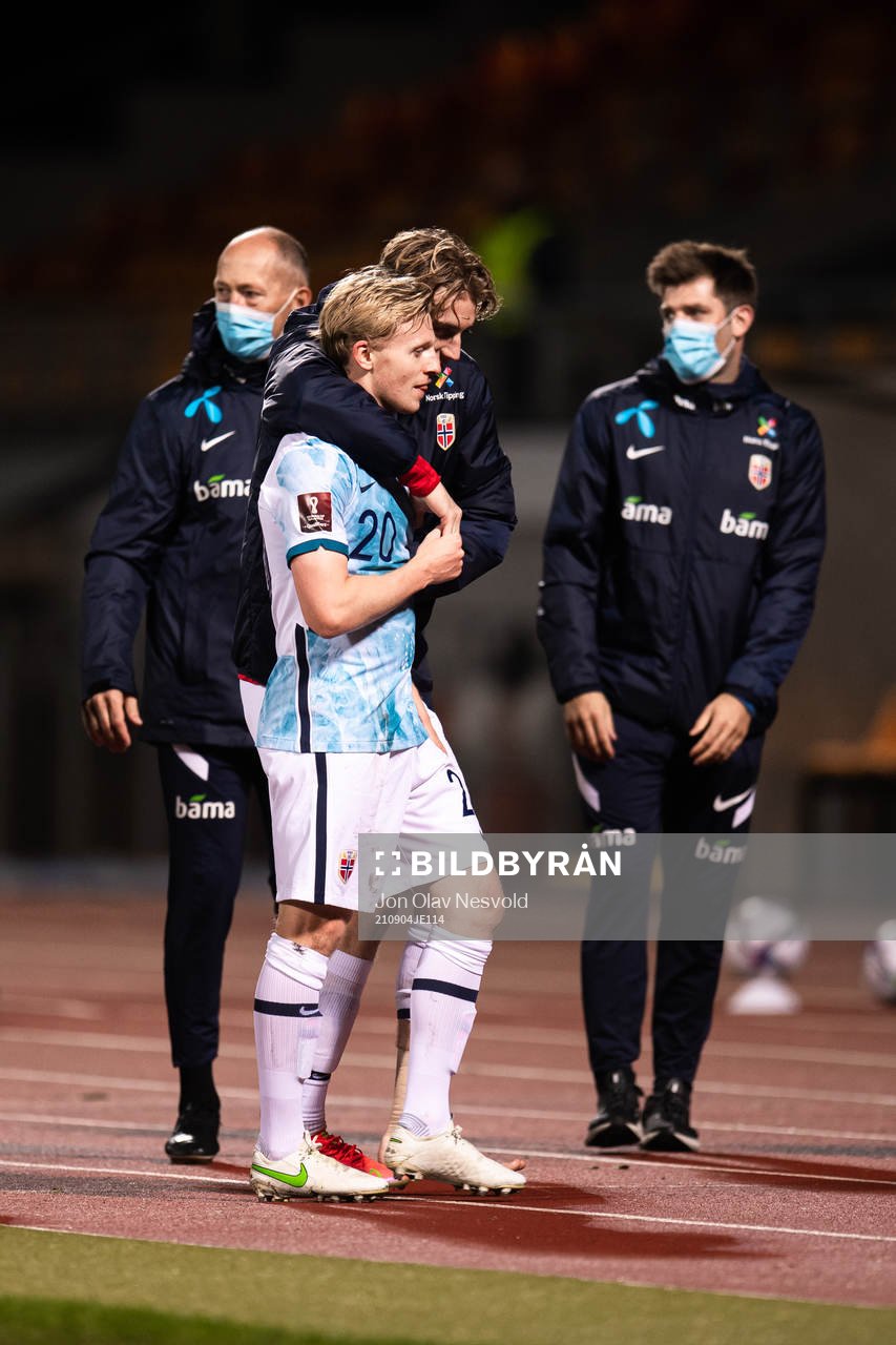 Mats Møller Dæhli and Kristian Thorstvedt of Norway