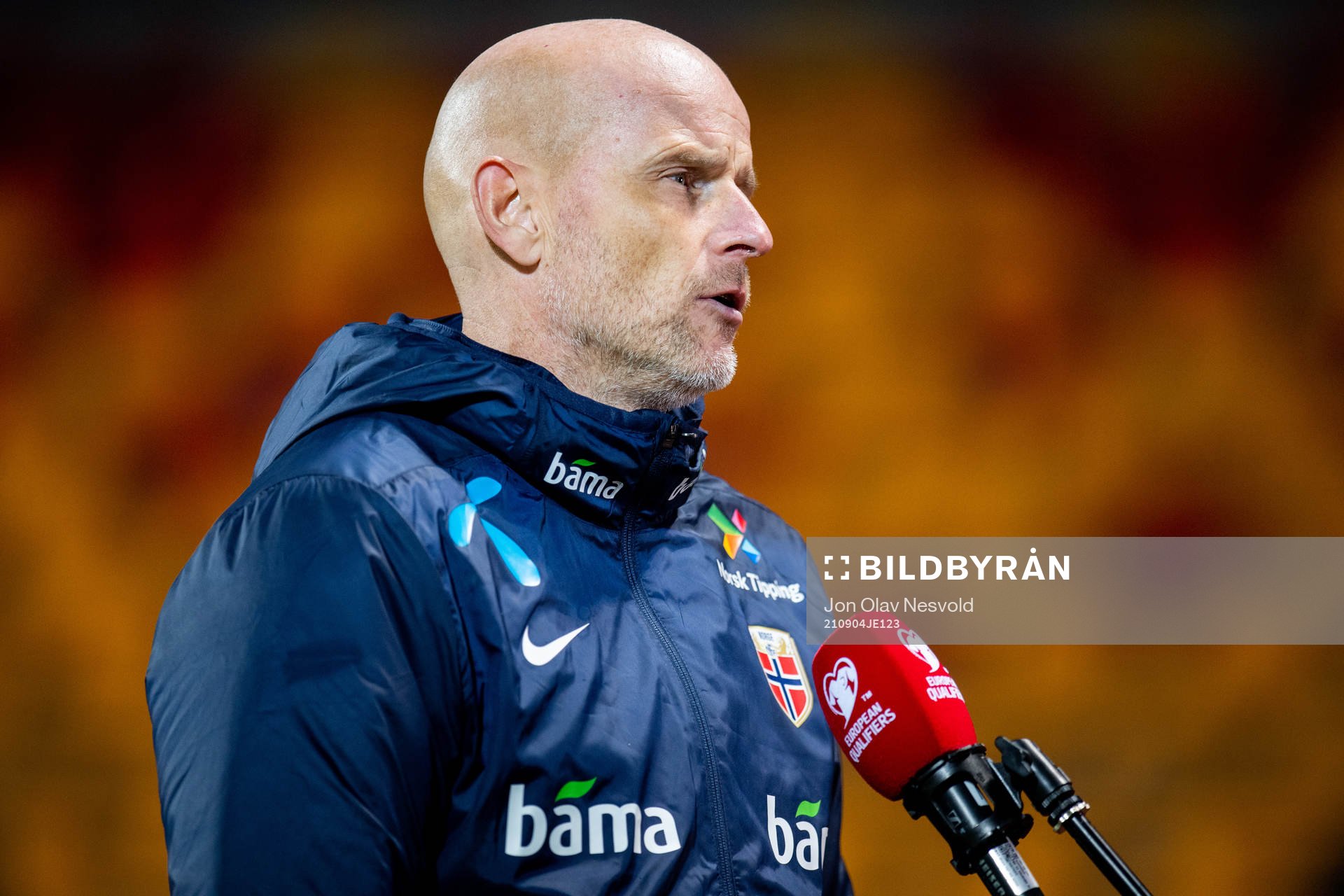 Ståle Solbakken, head coach of Norway