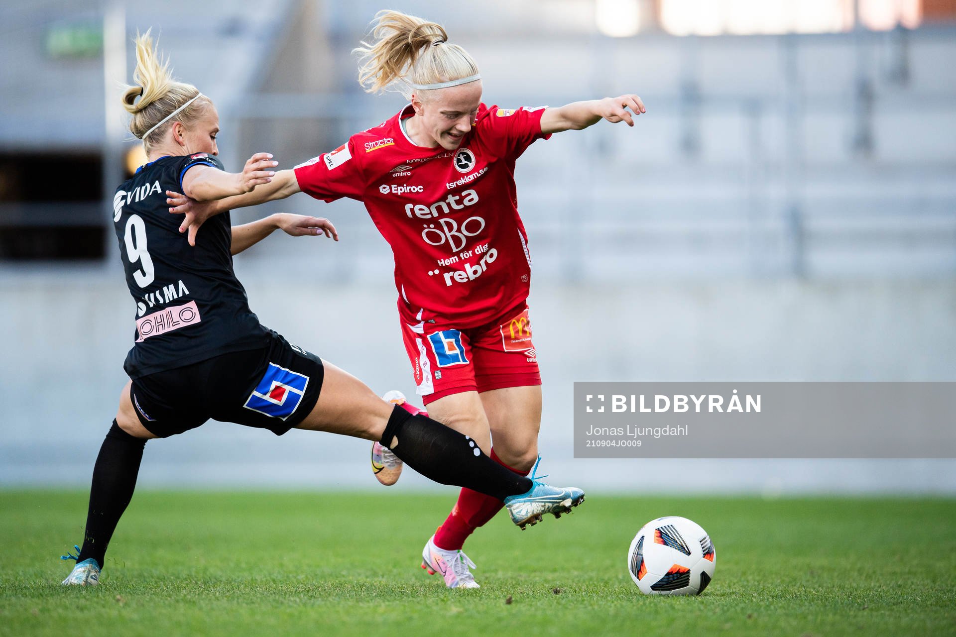 Växjös Signe Holt Andersen och Örebros Anna Sandberg