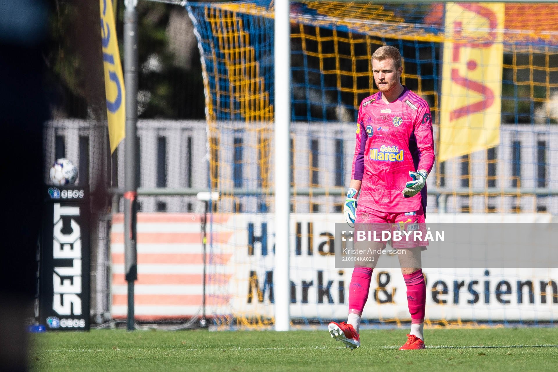 Falkenbergs målvakt Tim Erlandsson