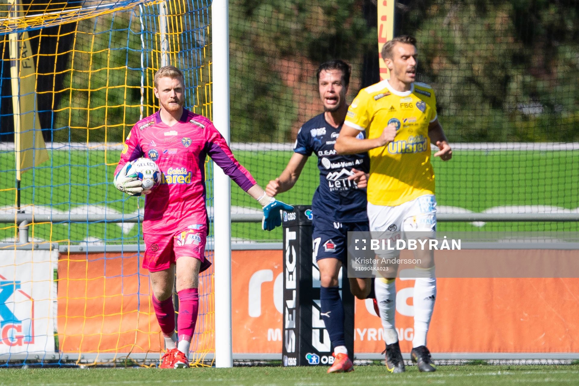 Falkenbergs målvakt Tim Erlandsson
