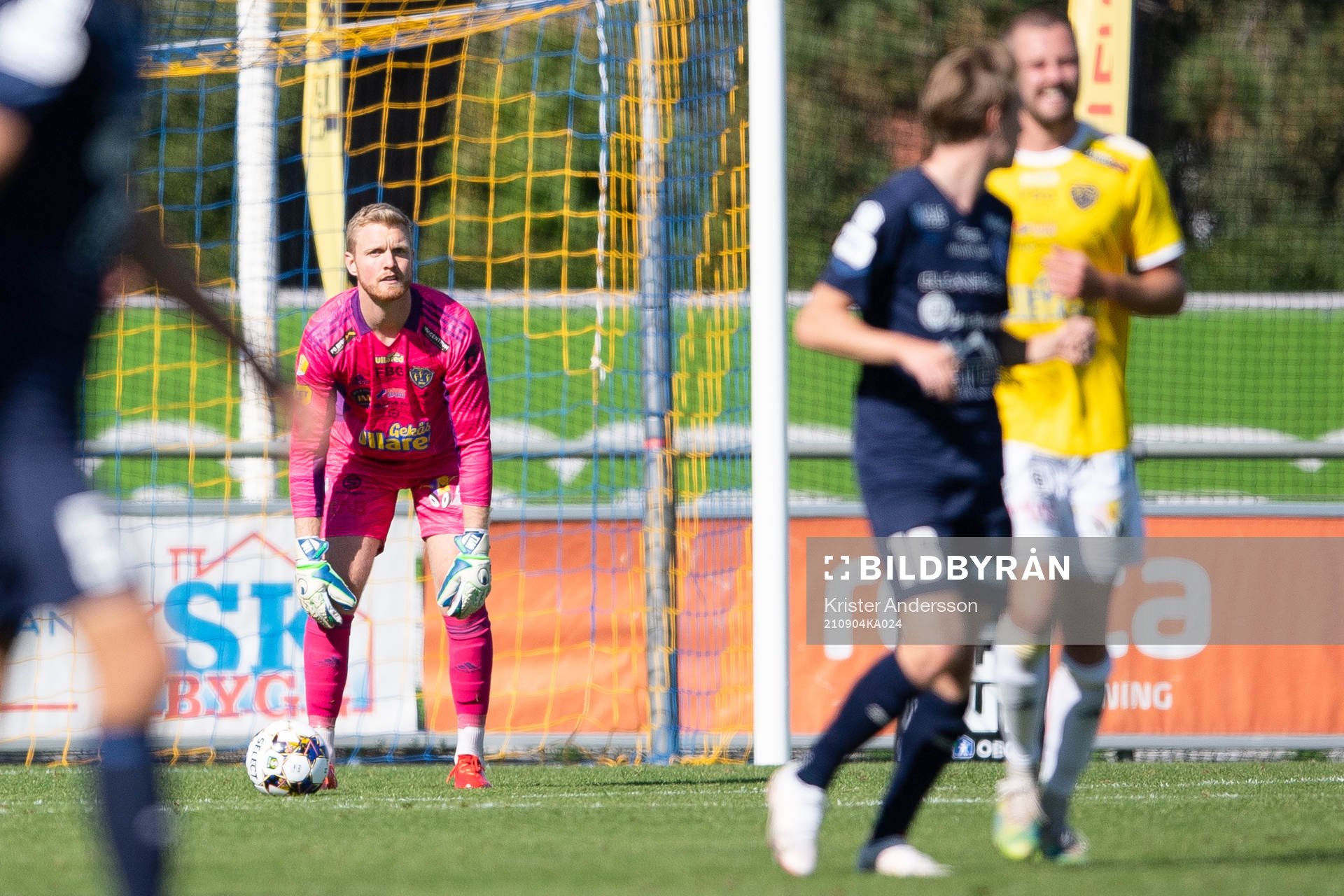 Falkenbergs målvakt Tim Erlandsson