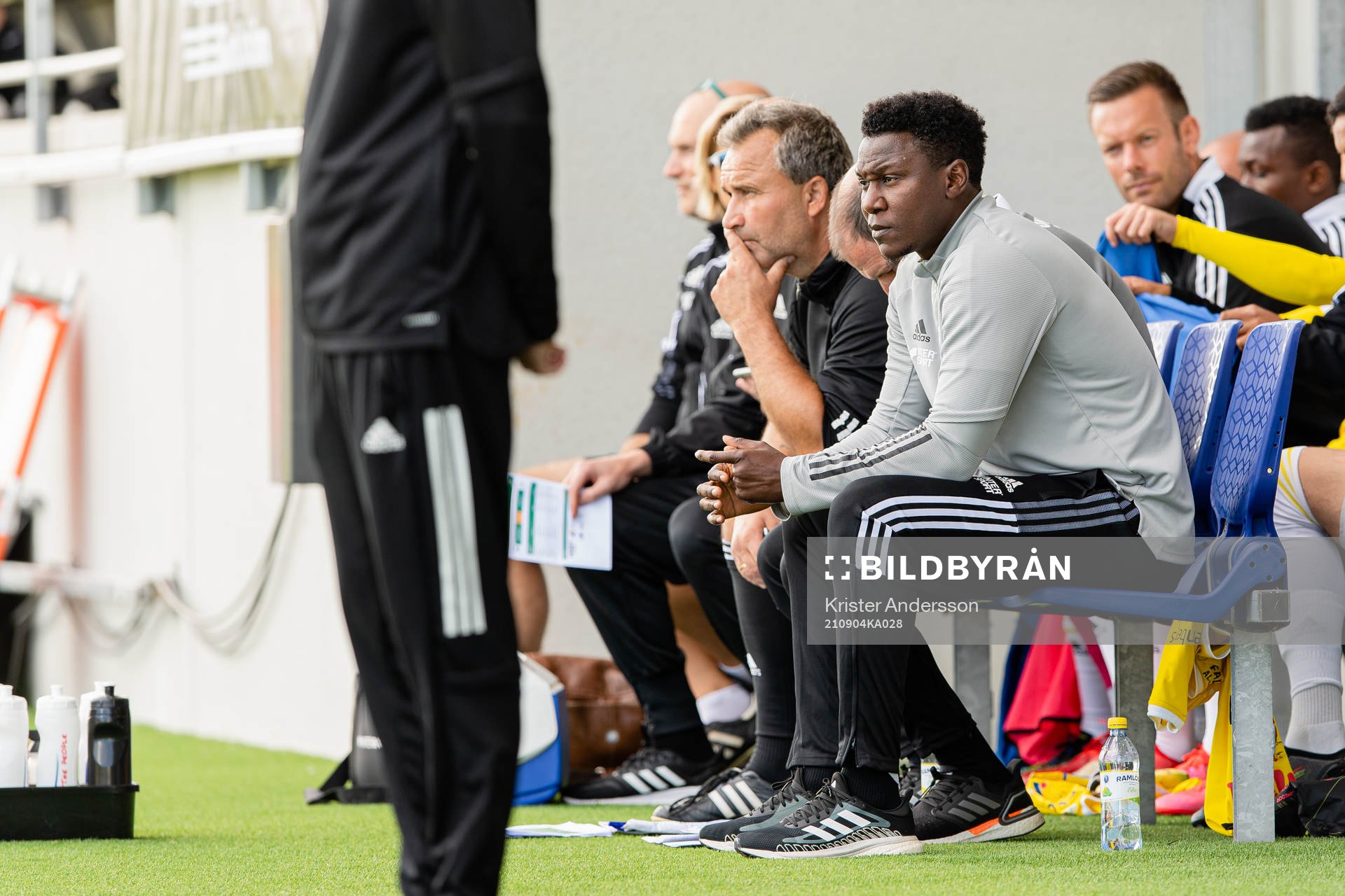 Falkenbergs tillfälliga tränare Dominic Chatto