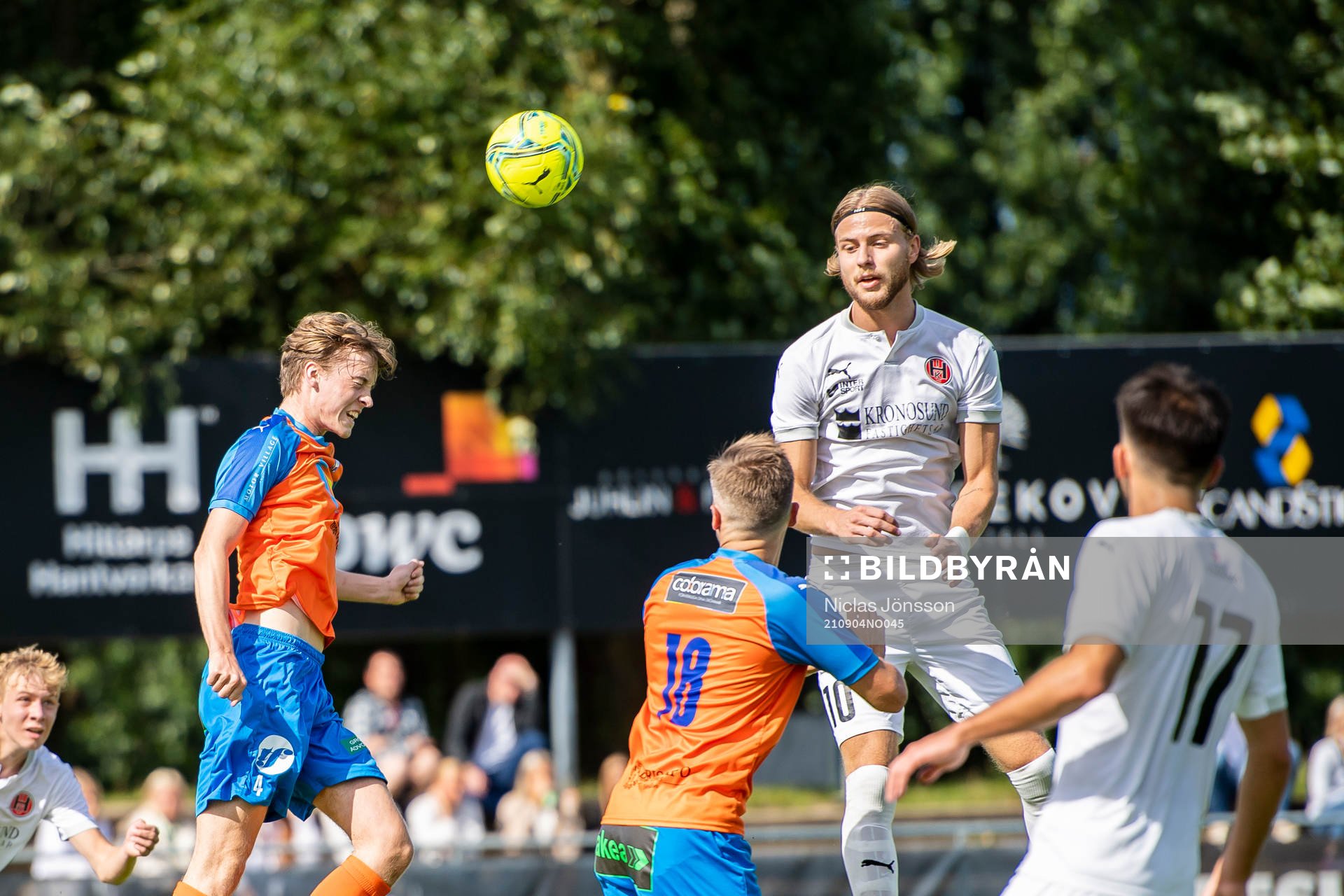 Vejbys Gustav Lovheden  och Hittarps Oliver Åkerman