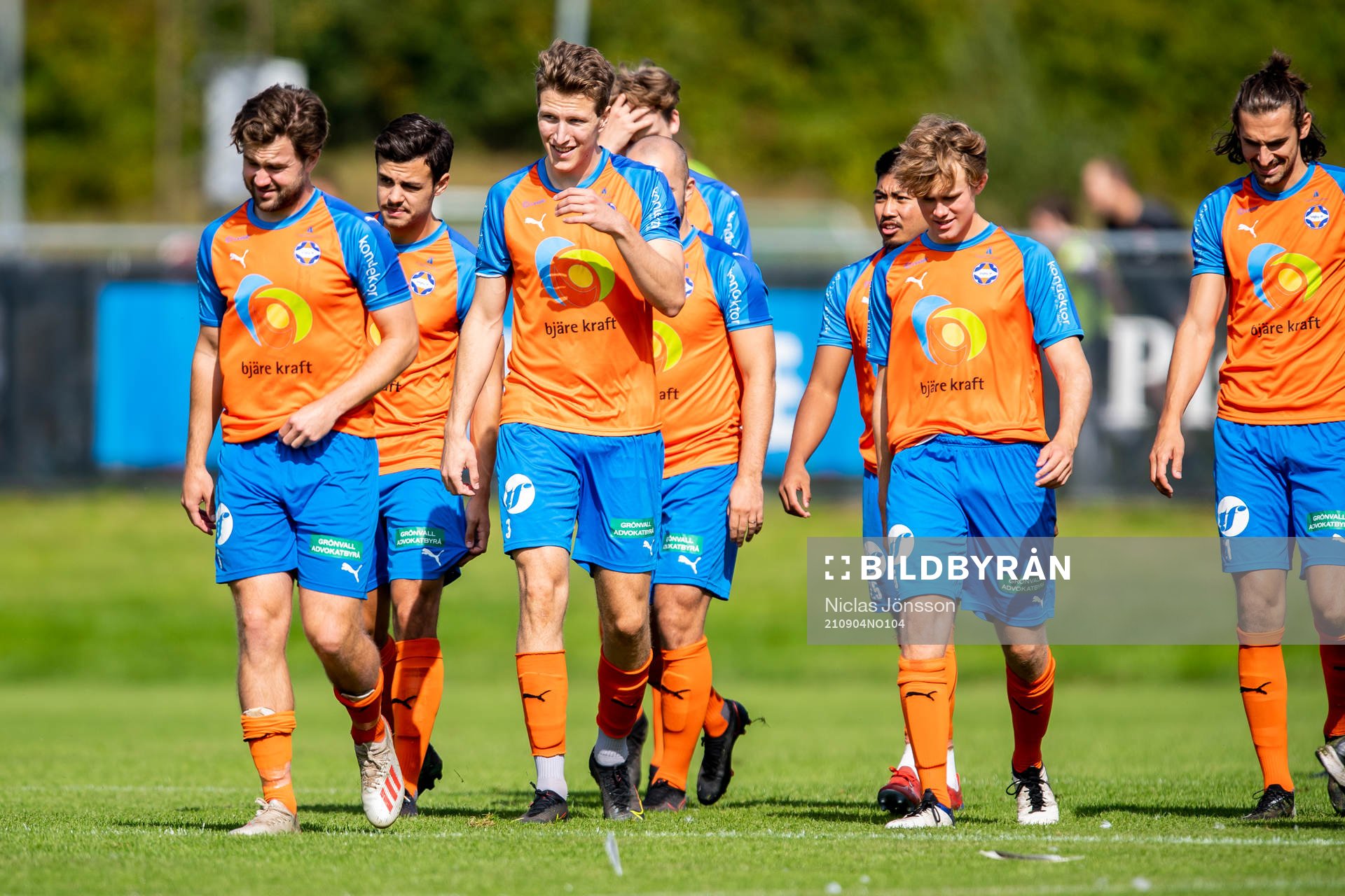 Vejbys Jacob Arvidsson, Emil Persson och Malkolm Birgersson