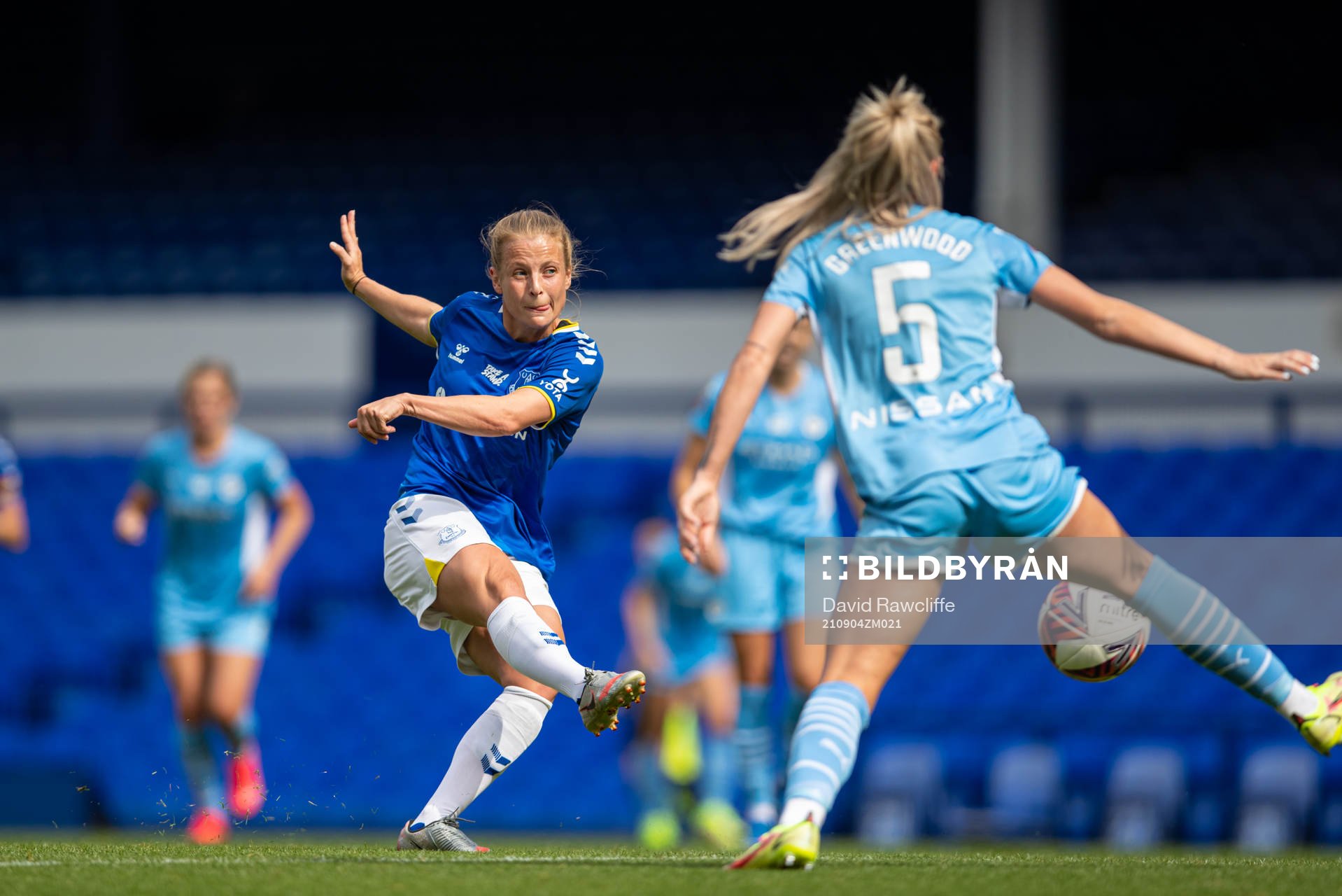 Anna Anvegård of Everton