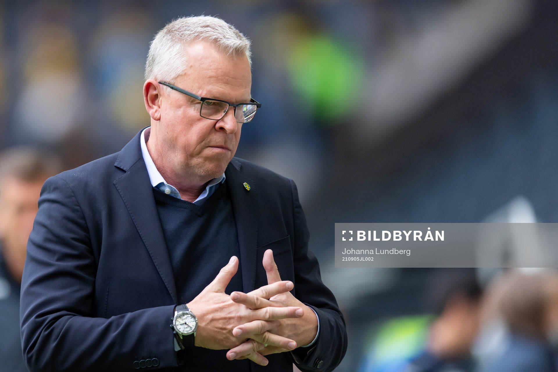 Head coach Janne Andersson of Sweden