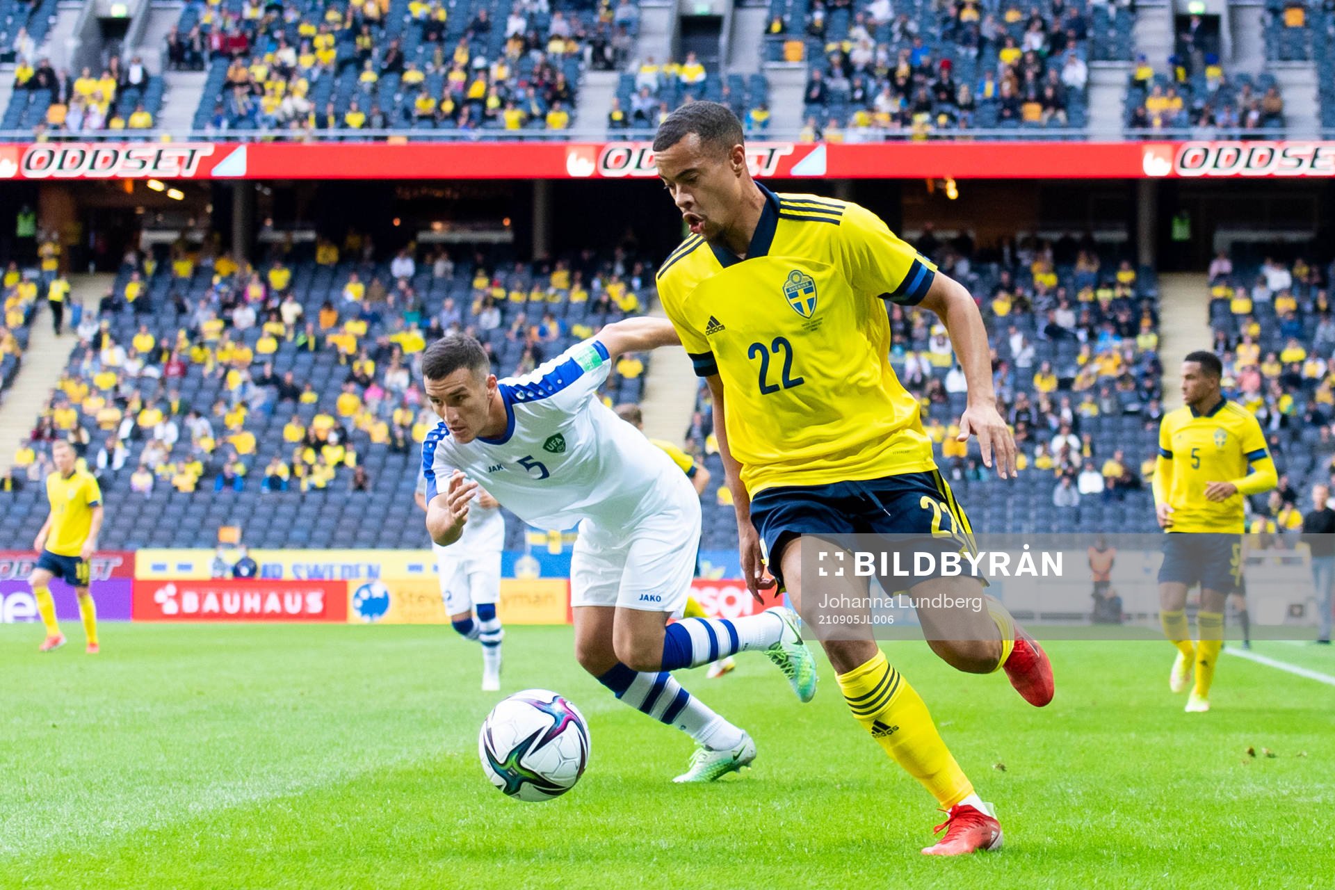 Robin Quaison of Sweden