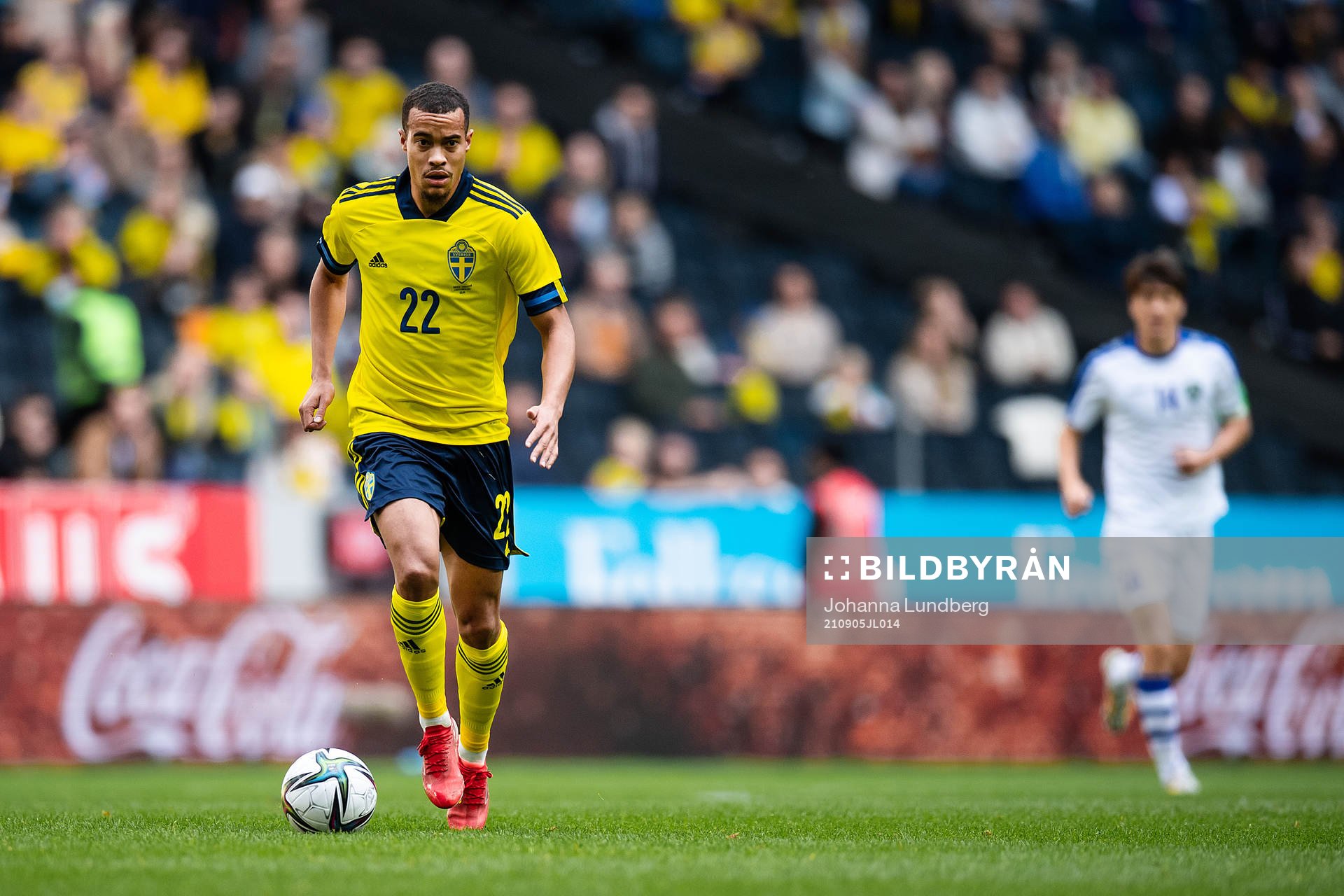 Robin Quaison of Sweden