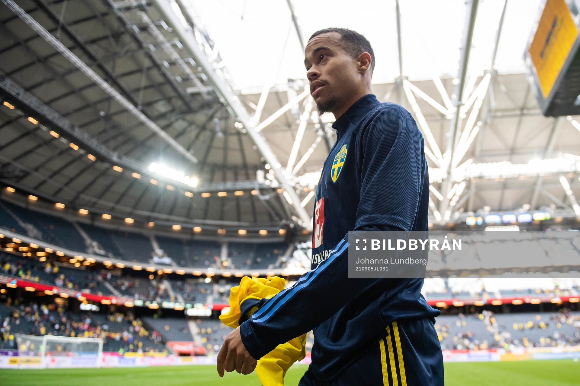 Robin Quaison of Sweden