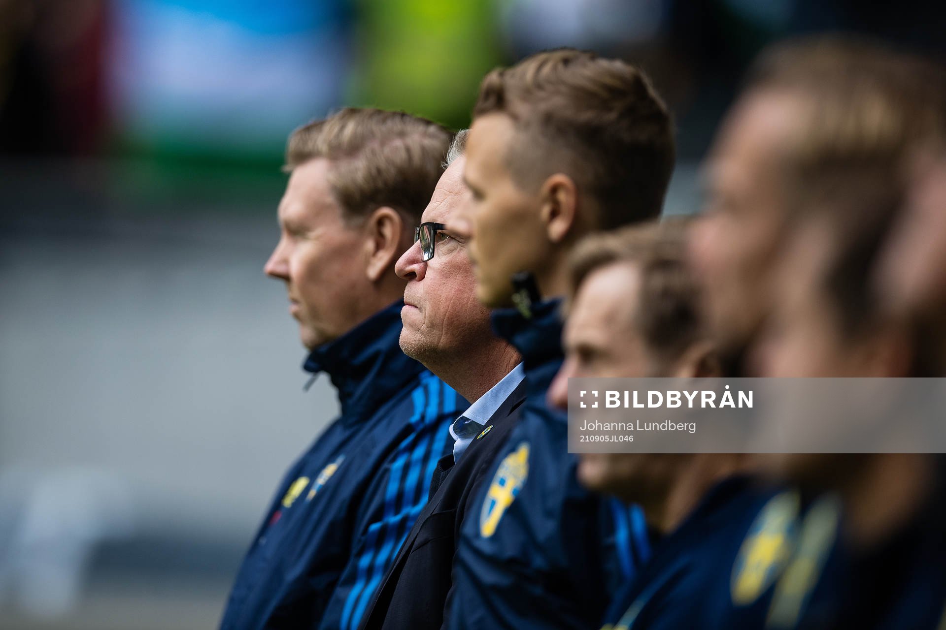 head coach Janne Andersson of Sweden