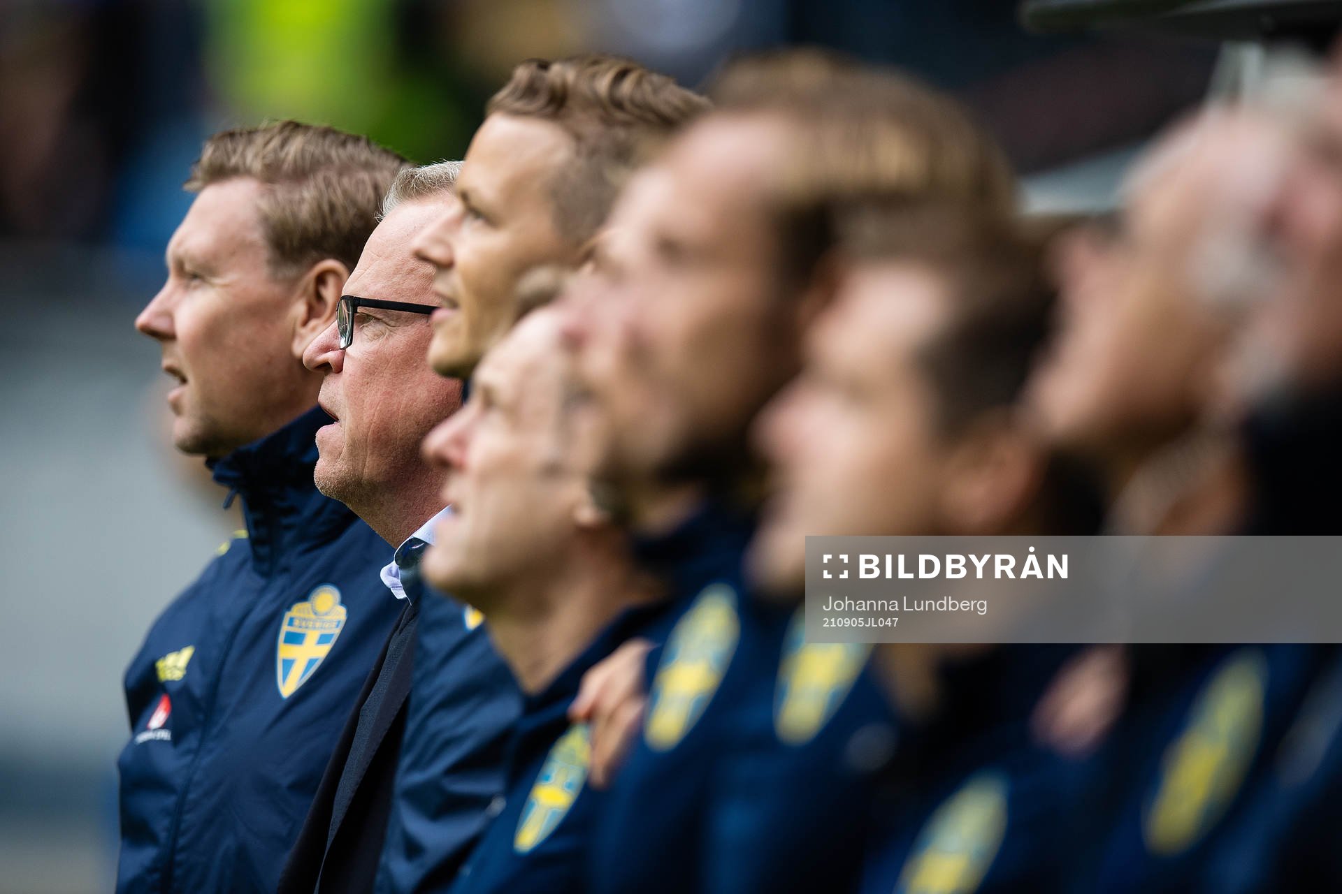 head coach Janne Andersson of Sweden