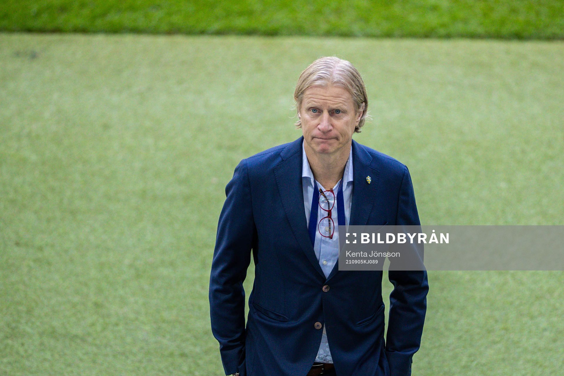Team manager Stefan Pettersson of Sweden