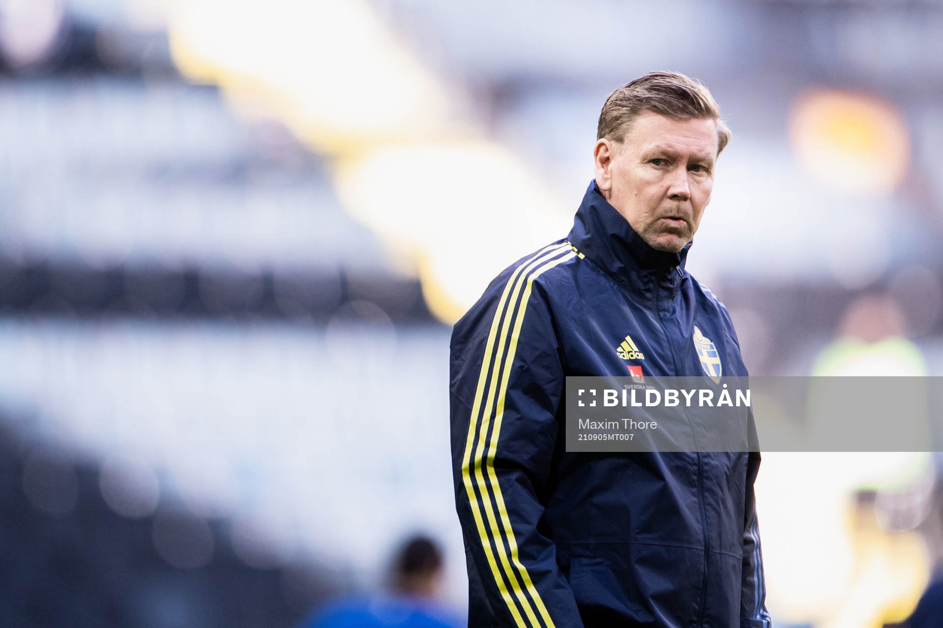 Assistant coach Peter Wettergren of Sweden