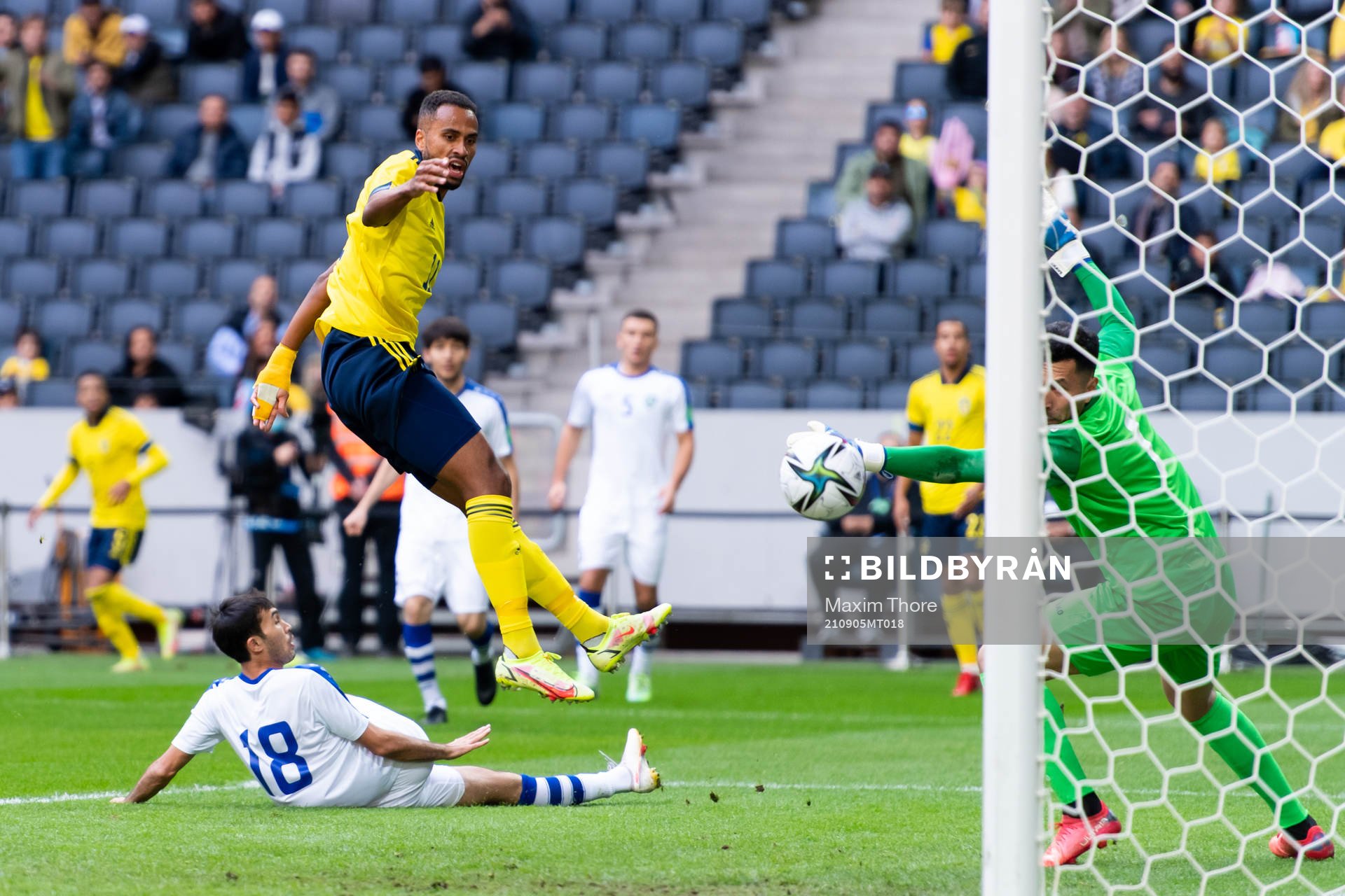 Isaac Kiese-Thelin of Sweden