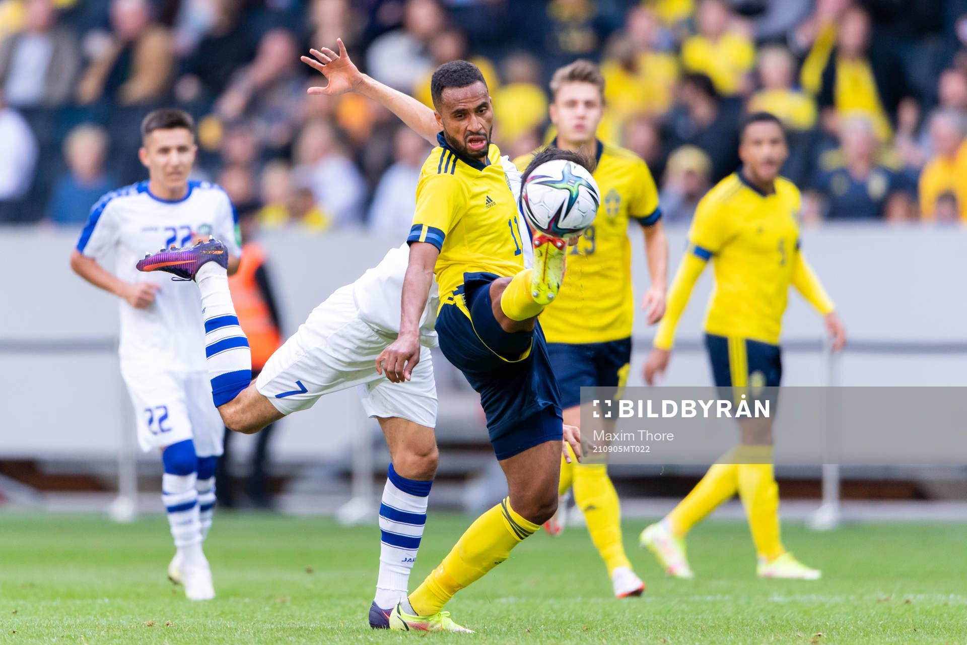 Isaac Kiese-Thelin of Sweden