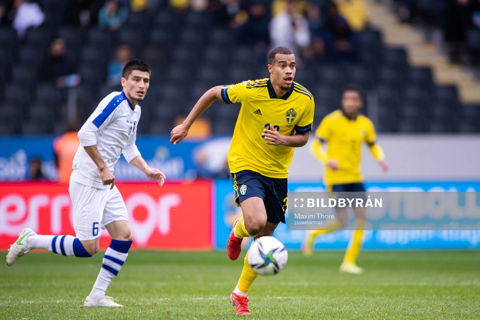 Robin Quaison of Sweden