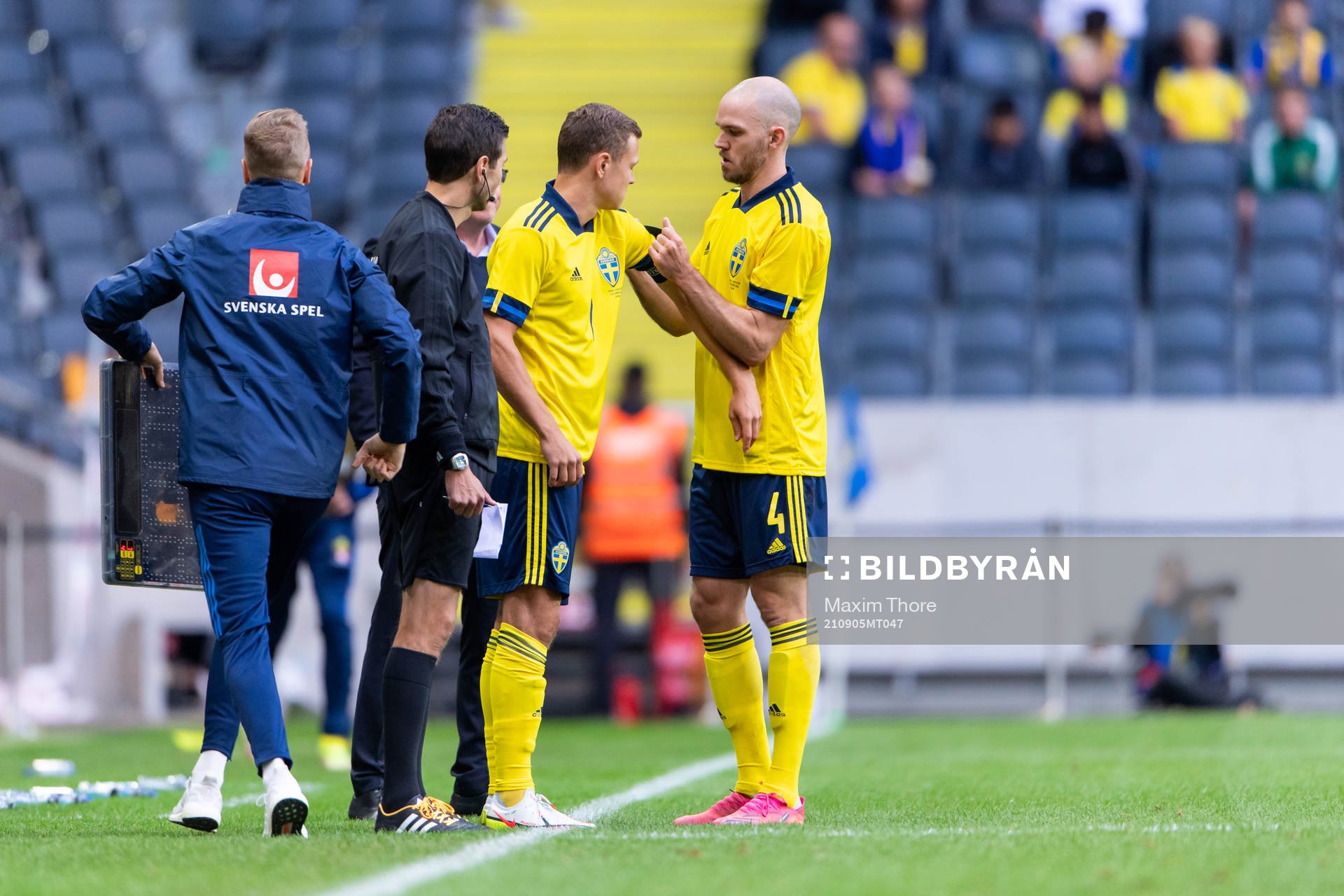 Viktor Claesson and Marcus Danielson of Sweden