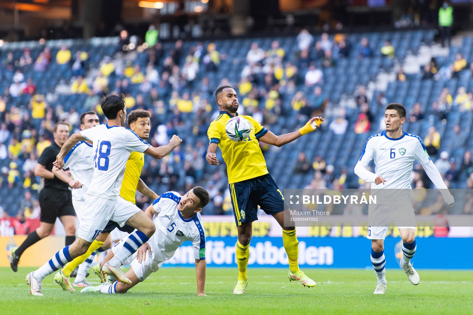 Isaac Kiese-Thelin of Sweden