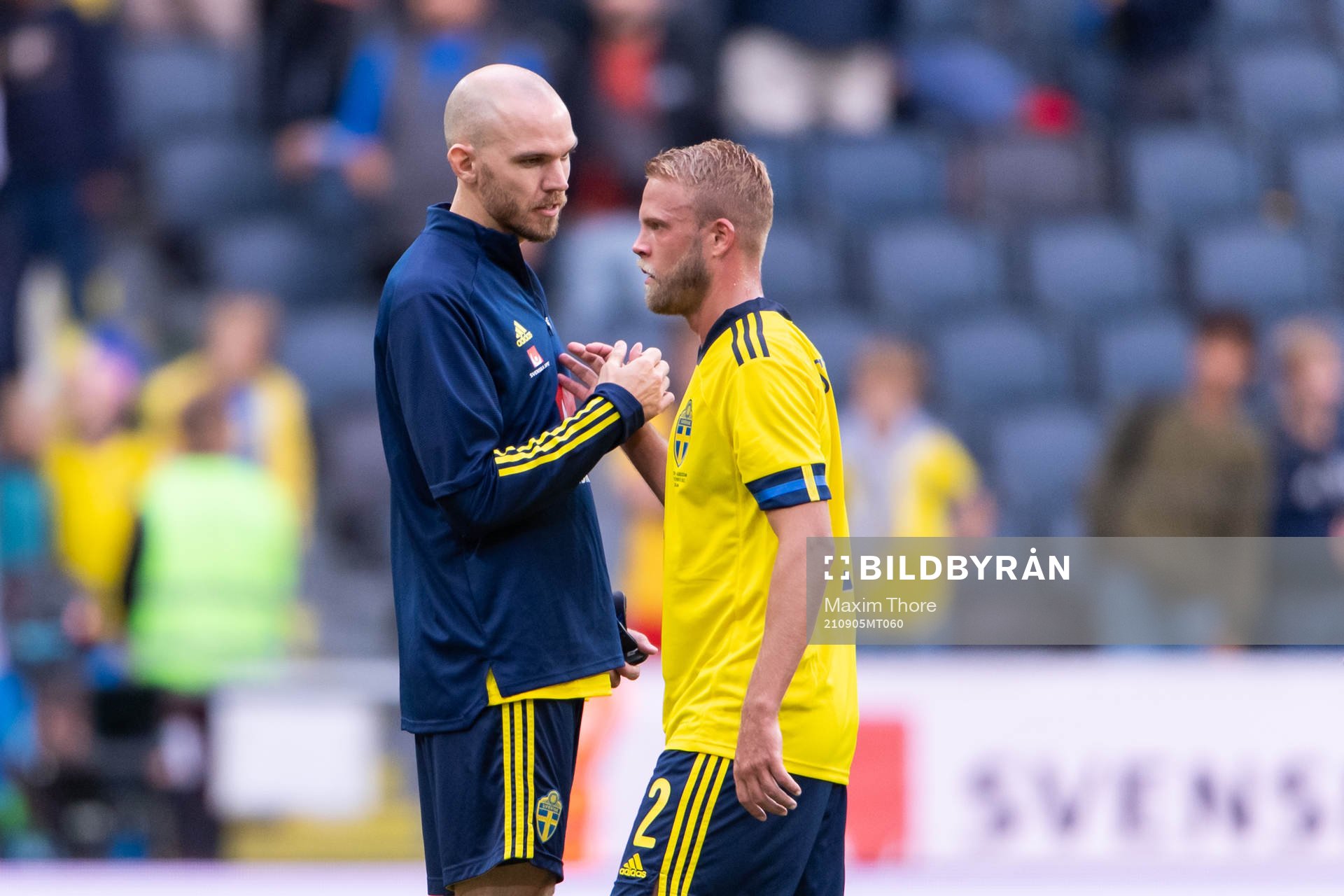 Marcus Danielson och  Daniel Sundgren of Sweden