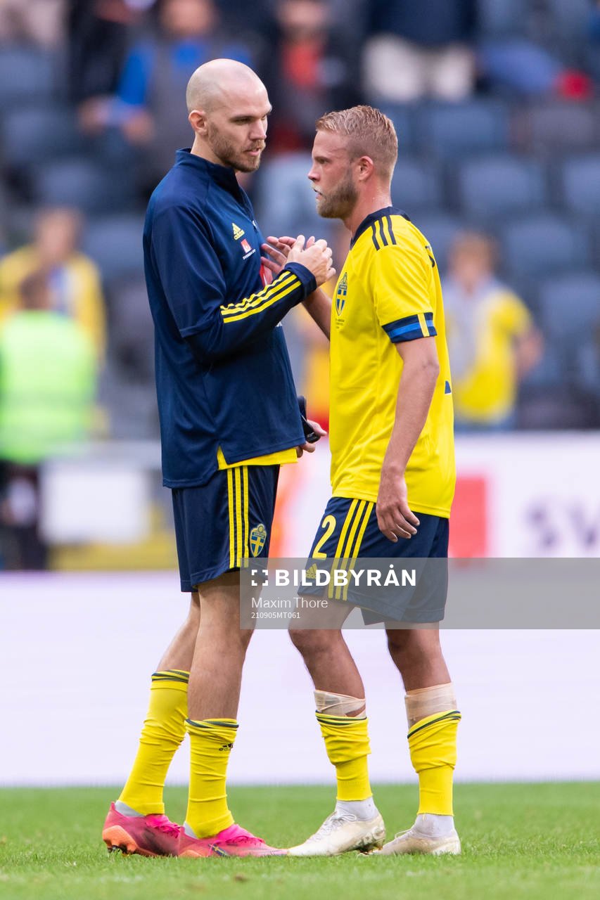 Marcus Danielson och  Daniel Sundgren of Sweden
