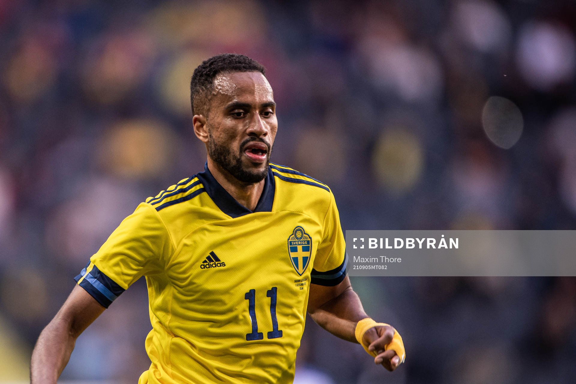 Isaac Kiese-Thelin of Sweden