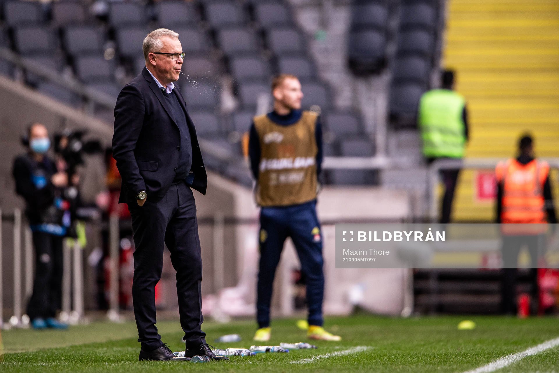 head coach Janne Andersson of Sweden
