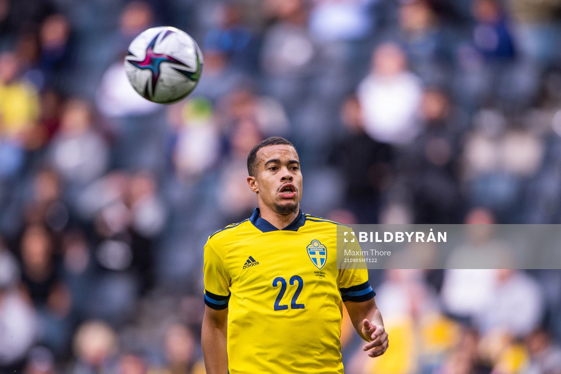 Robin Quaison of Sweden