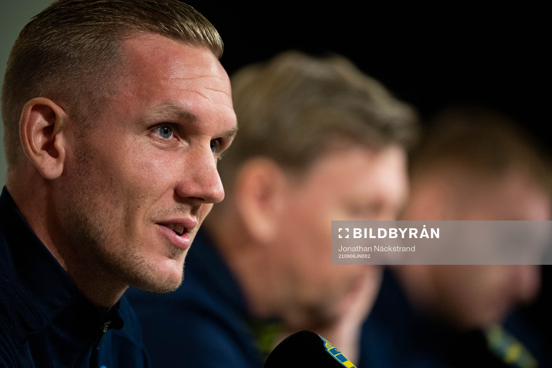 Robin Olsen of the Swedish national team
