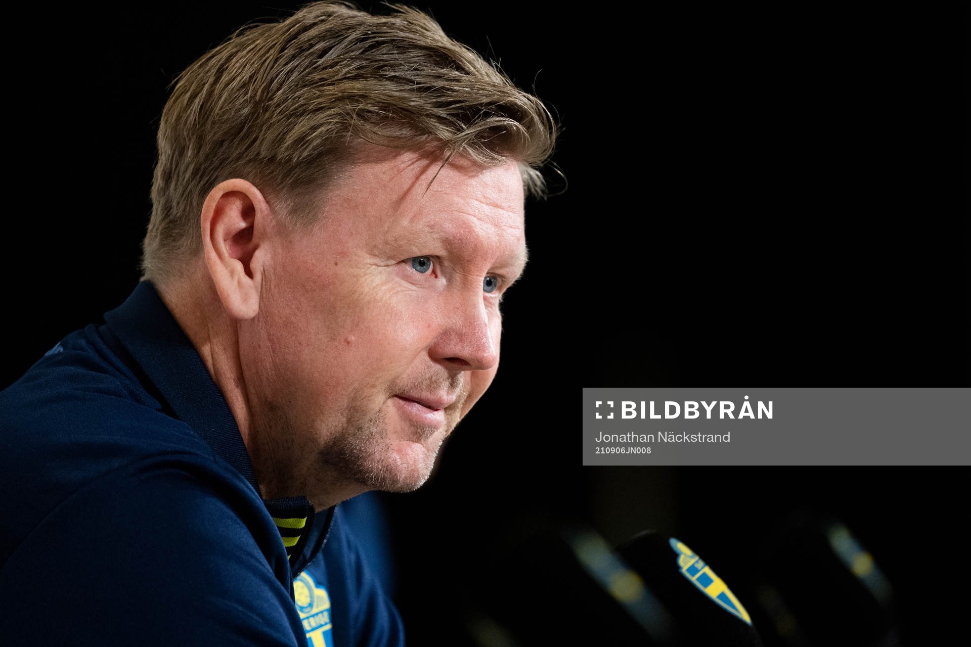 Assistant coach Peter Wettergren of the Swedish national