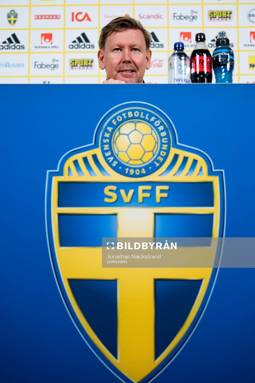 Assistant coach Peter Wettergren of the Swedish national