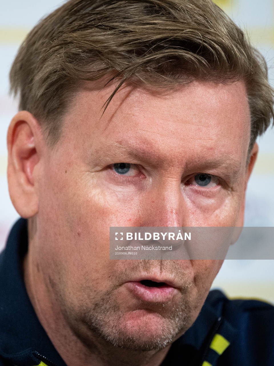 Assistant coach Peter Wettergren of the Swedish national