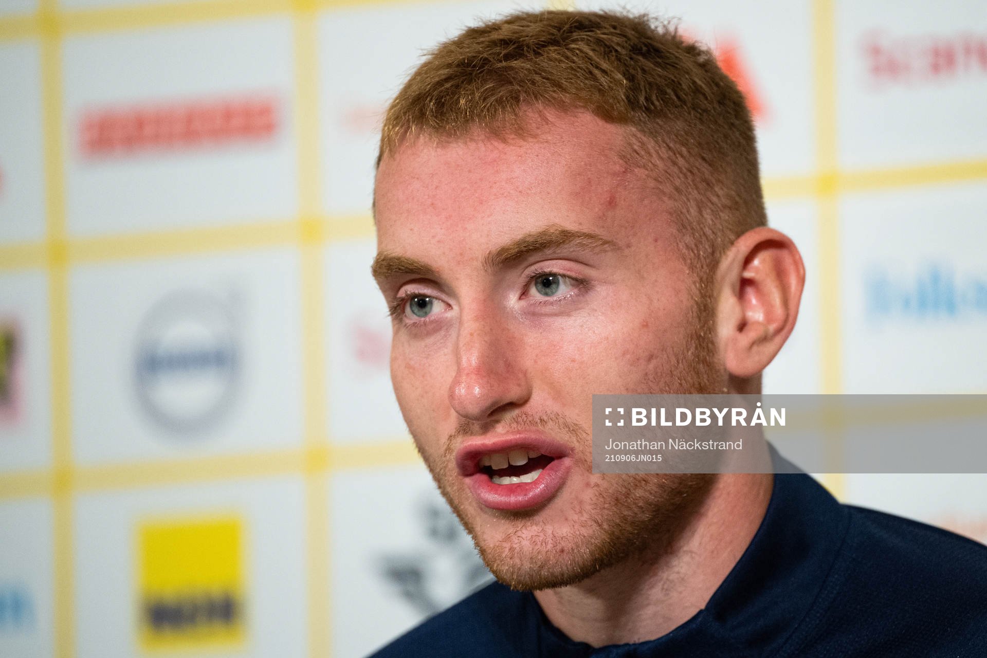 Dejan Kulusevski of the Swedish national team