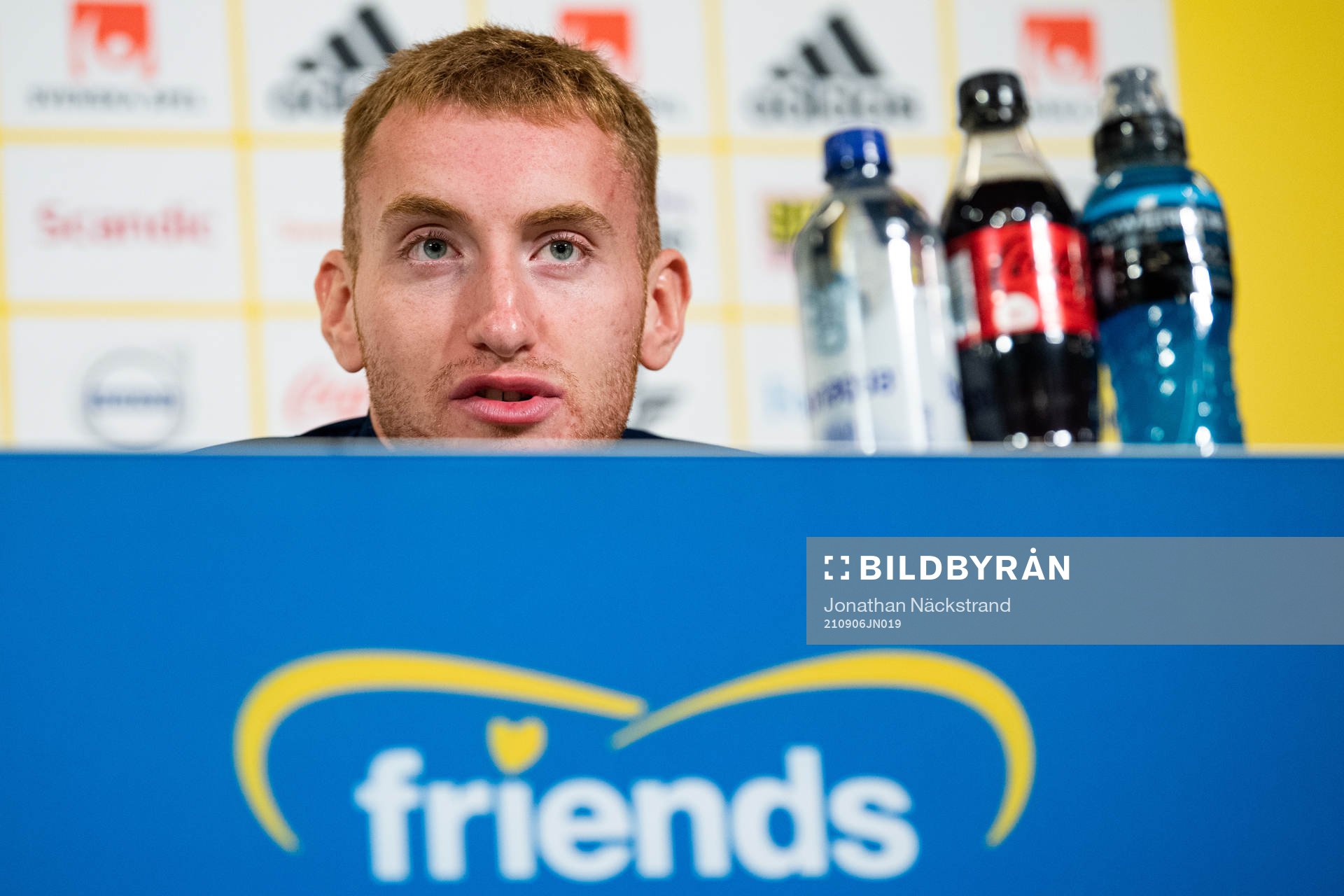 Dejan Kulusevski of the Swedish national team