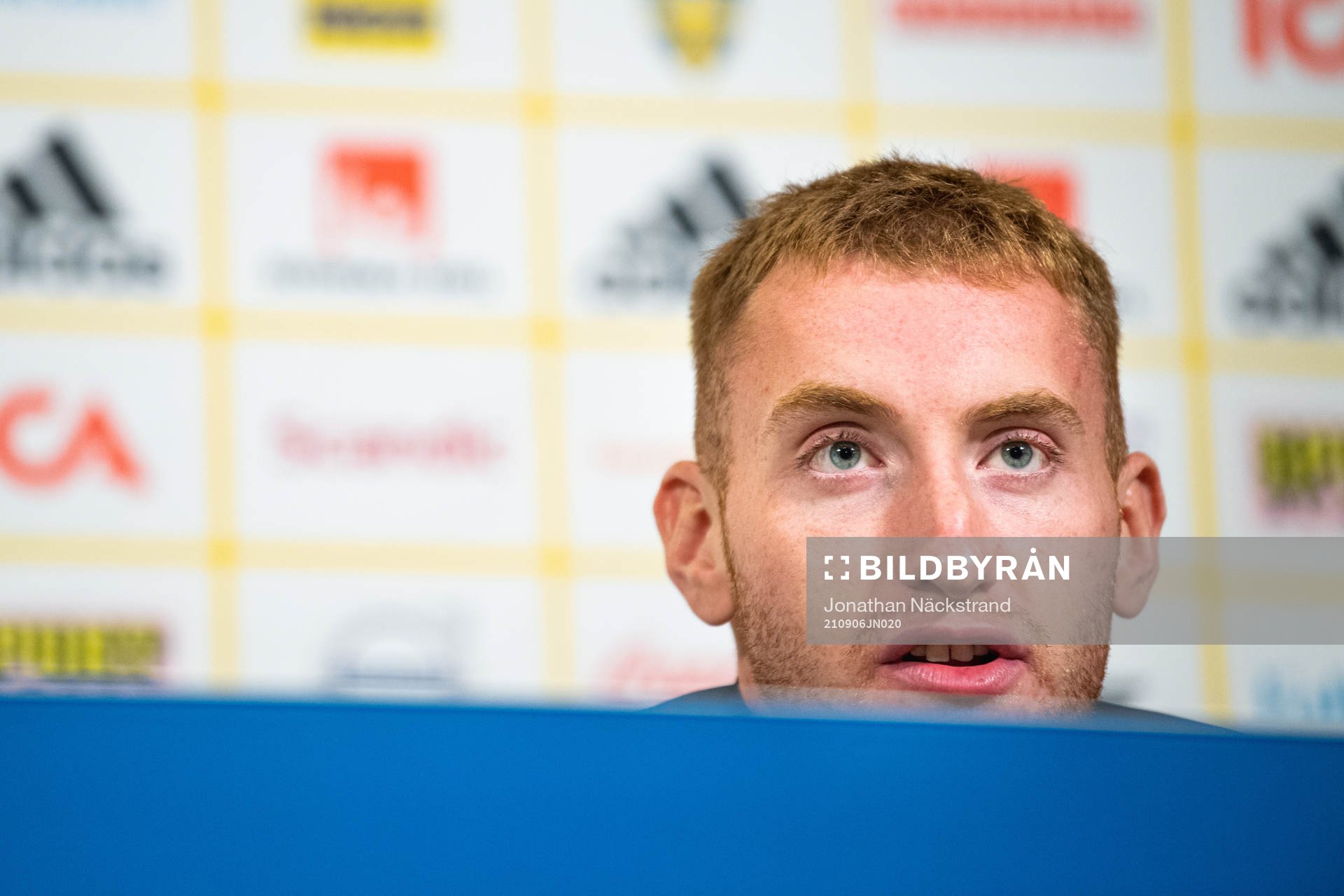 Dejan Kulusevski of the Swedish national team