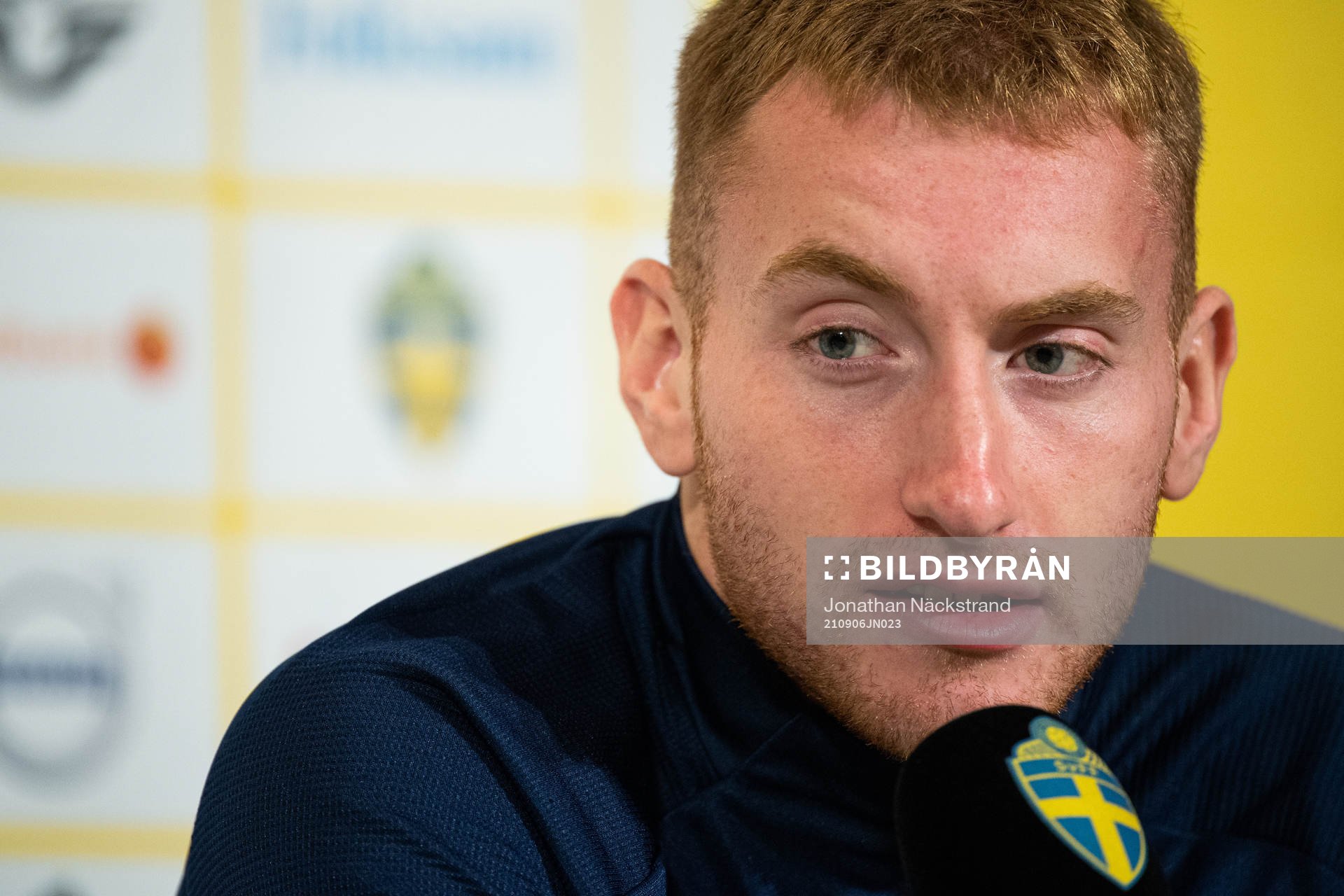 Dejan Kulusevski of the Swedish national team