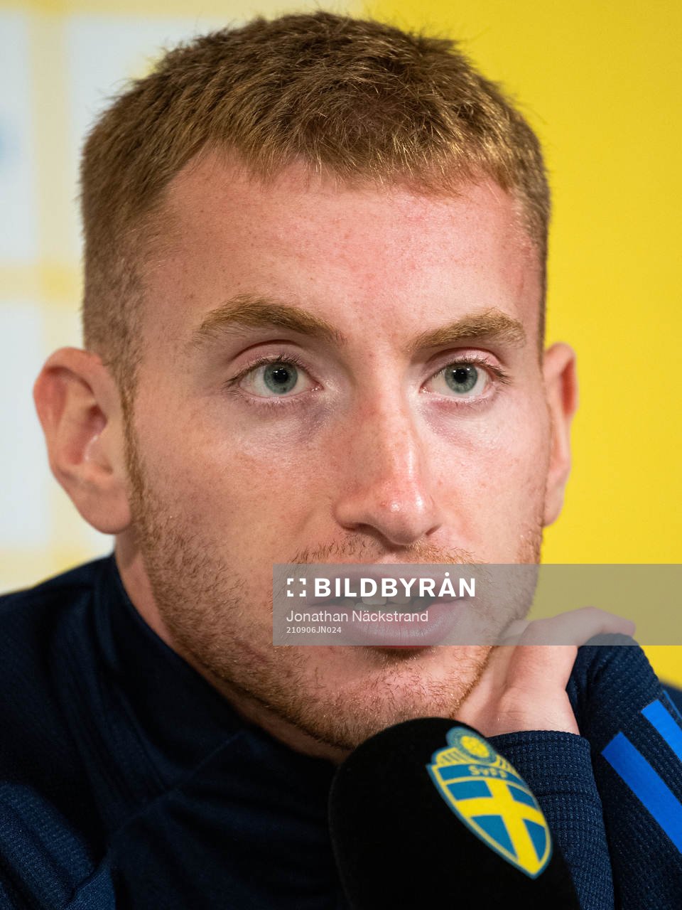 Dejan Kulusevski of the Swedish national team