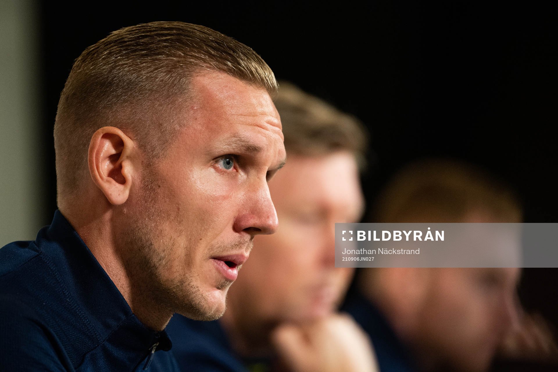 Robin Olsen of the Swedish national team