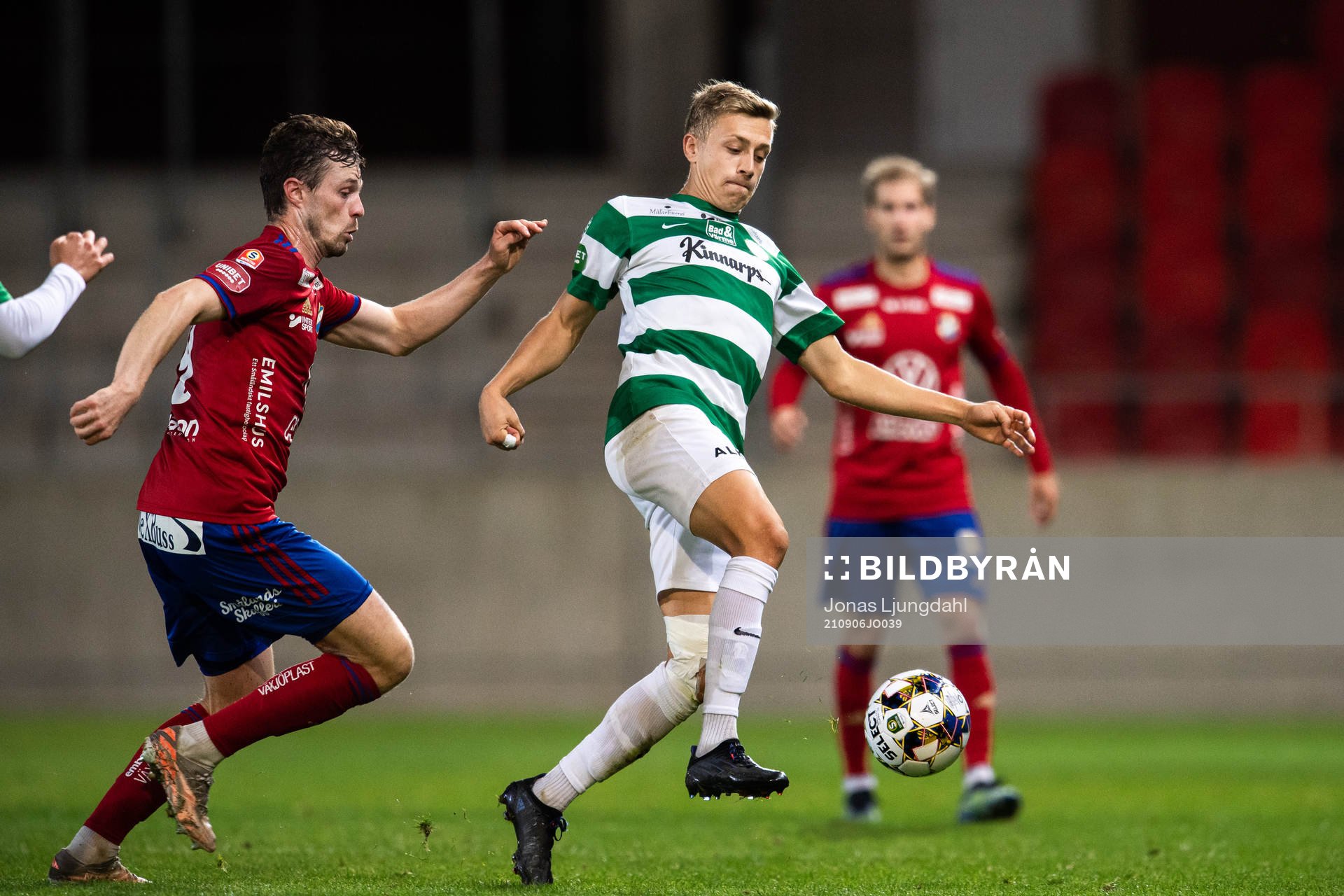 Östers Nicolas Mortensen och Västerås Simon Gefvert