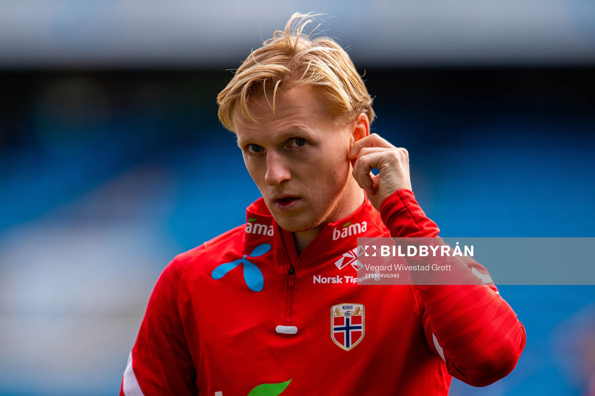 Mats Møller Dæhli of the Norwegian national football team