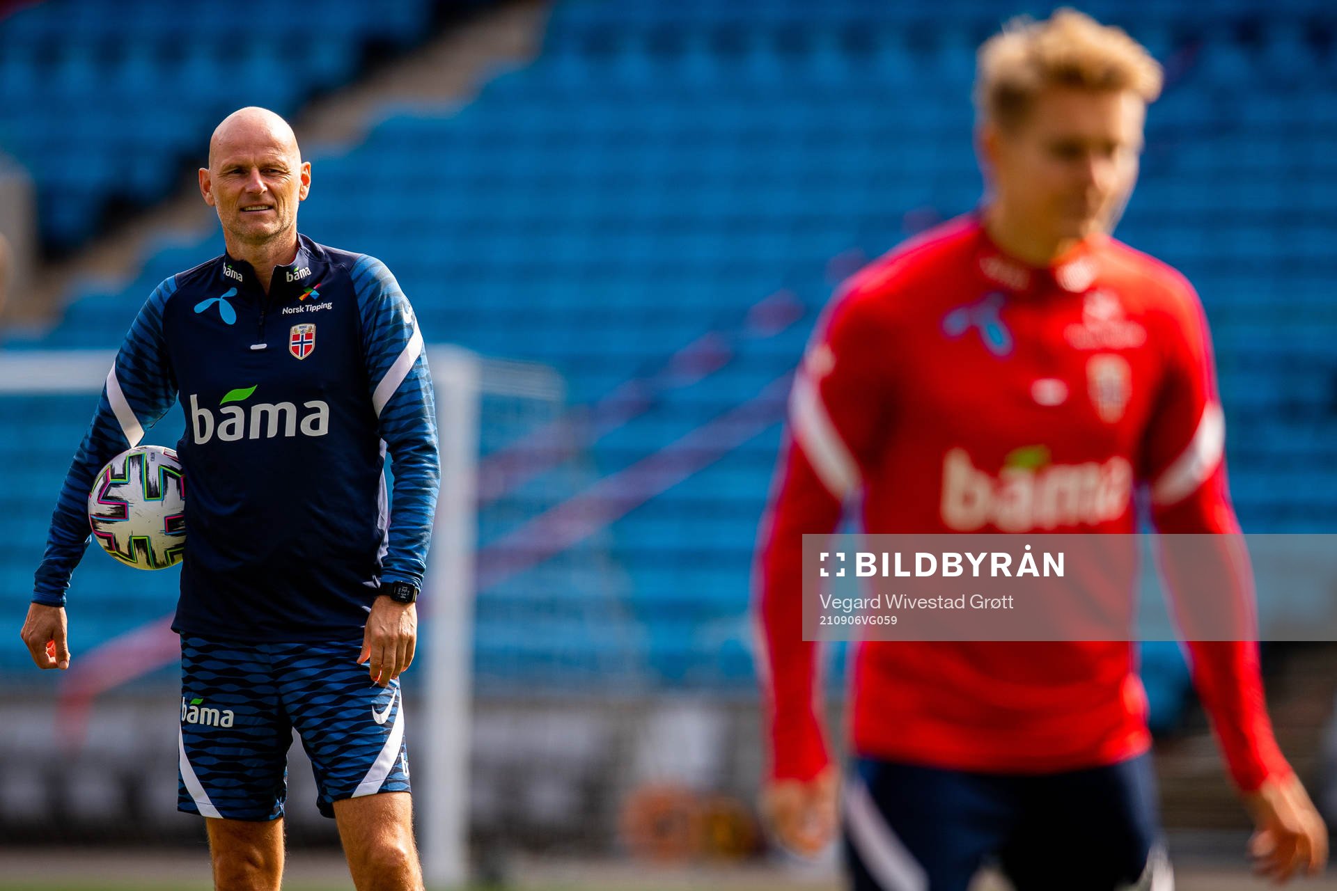 Ståle Solbakken, head coach of the Norwegian national