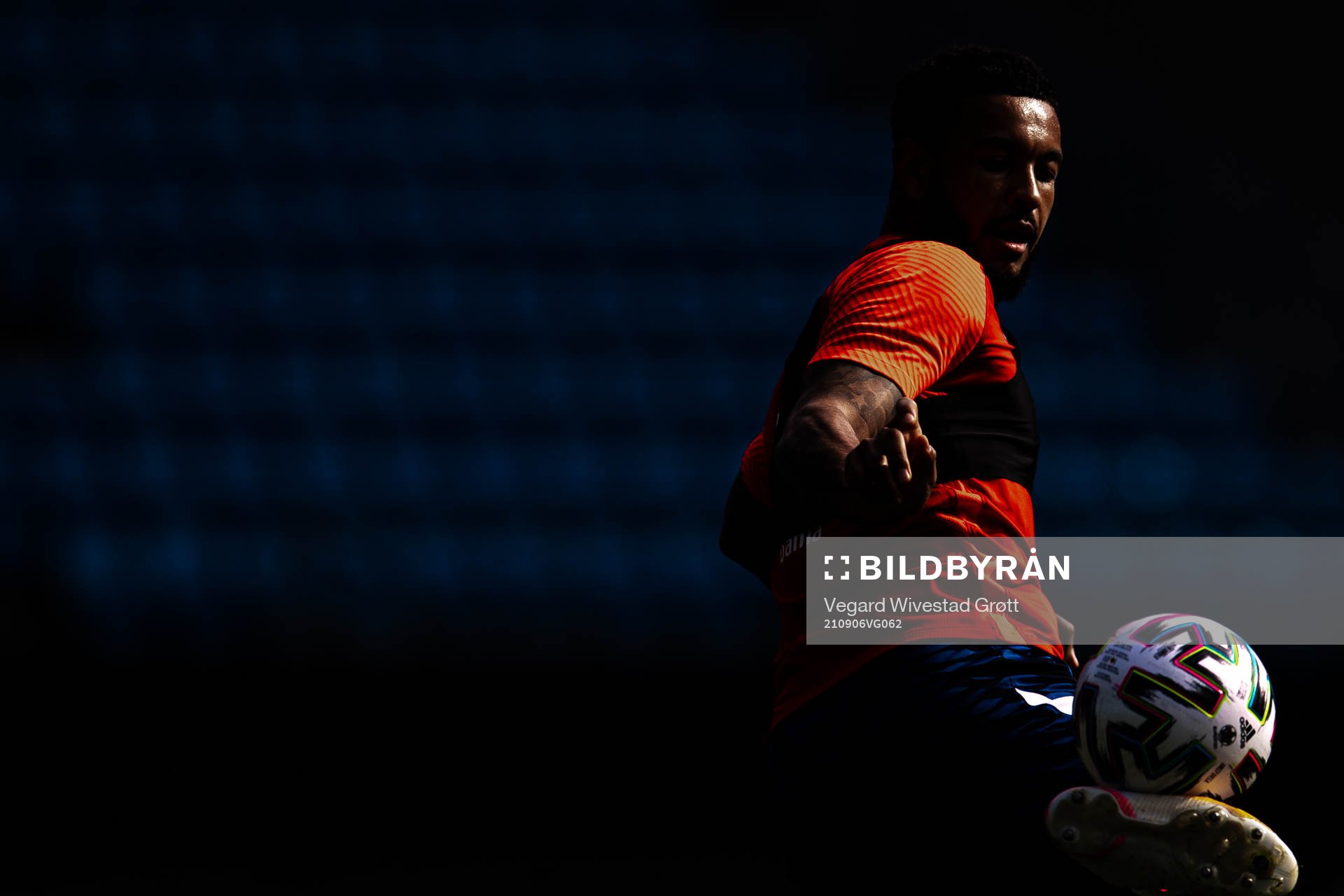 Joshua King of the Norwegian national football team