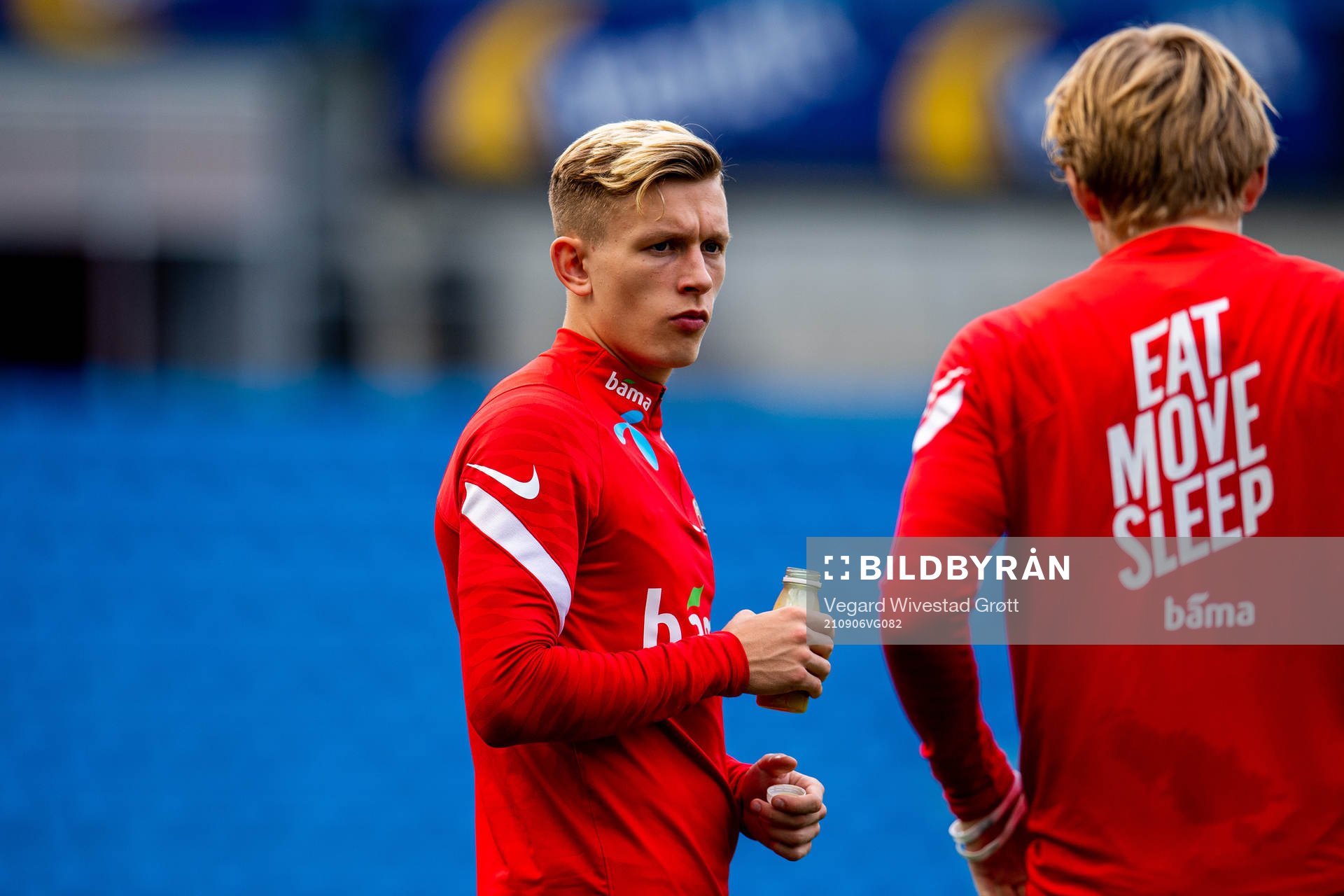 Marcus Holmgren Pedersen of the Norwegian national football