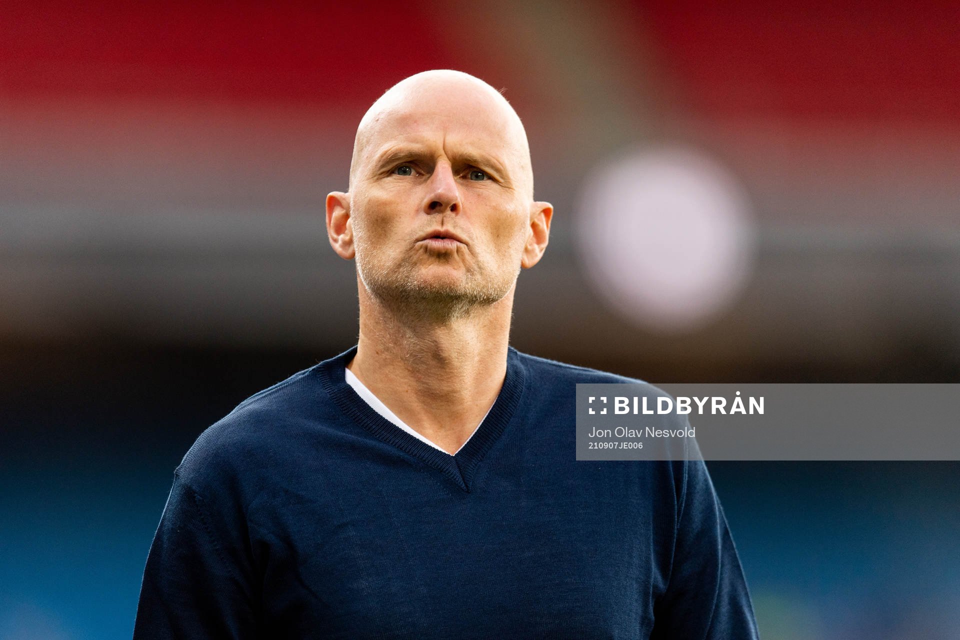 Ståle Solbakken, head coach of Norway