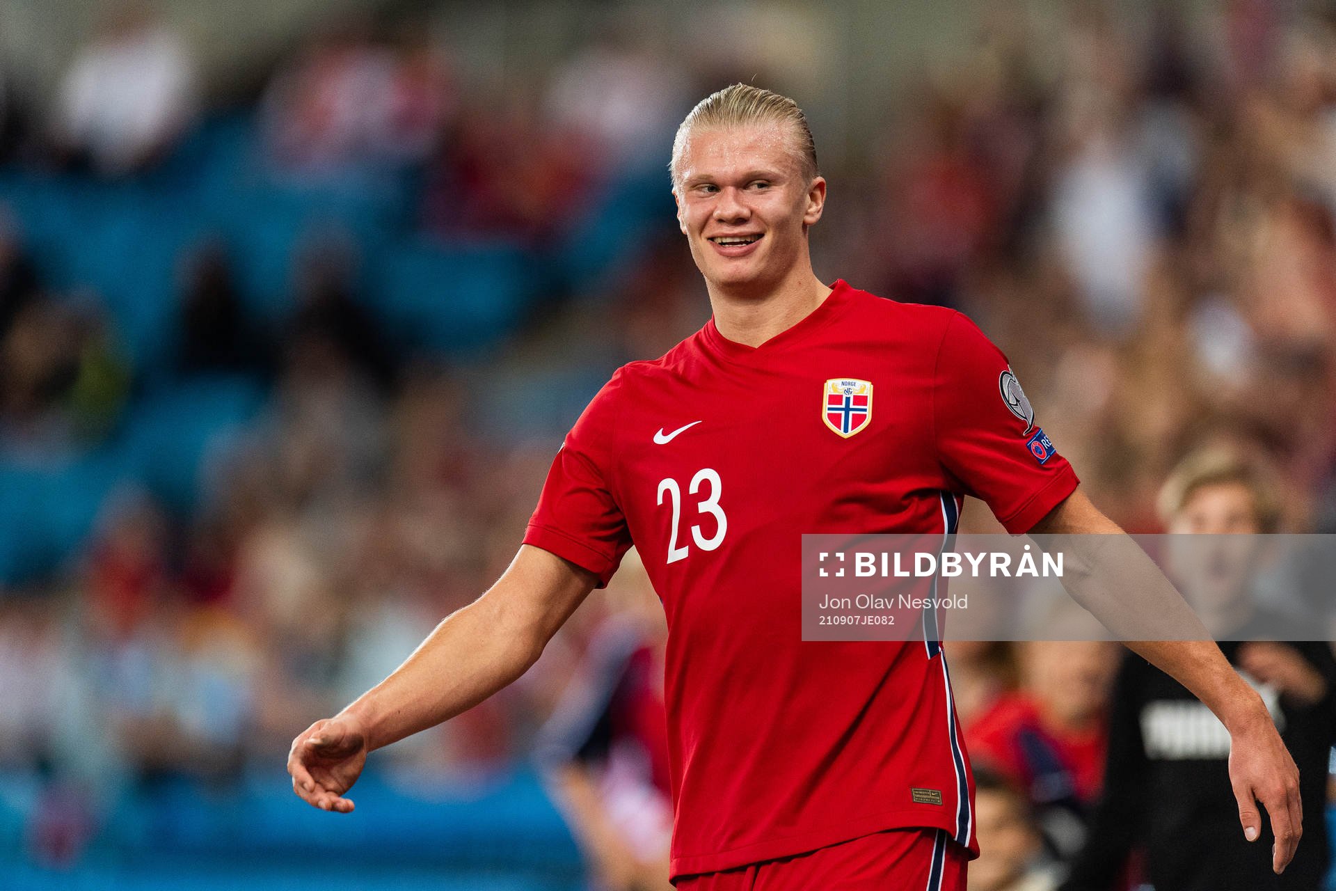 Erling Braut Haaland of Norway