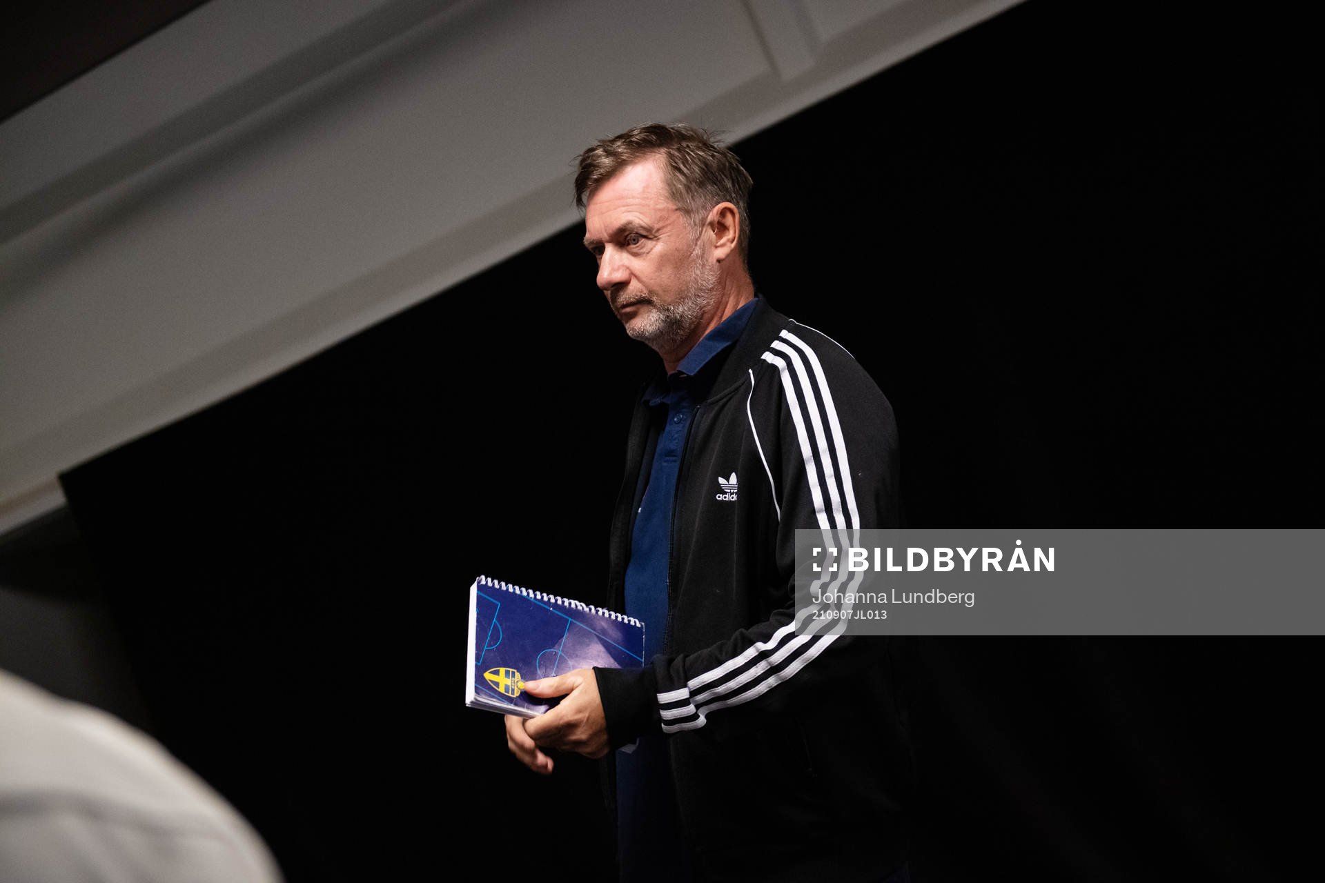 Peter Gerhardsson, head coach of the Swedish women's