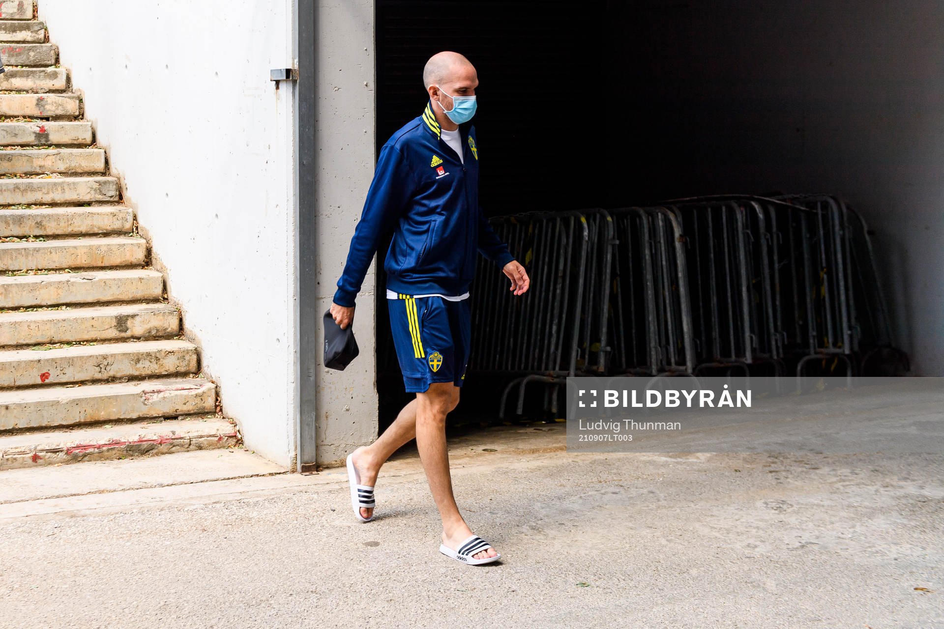 Marcus Danielson of the Swedish national football team